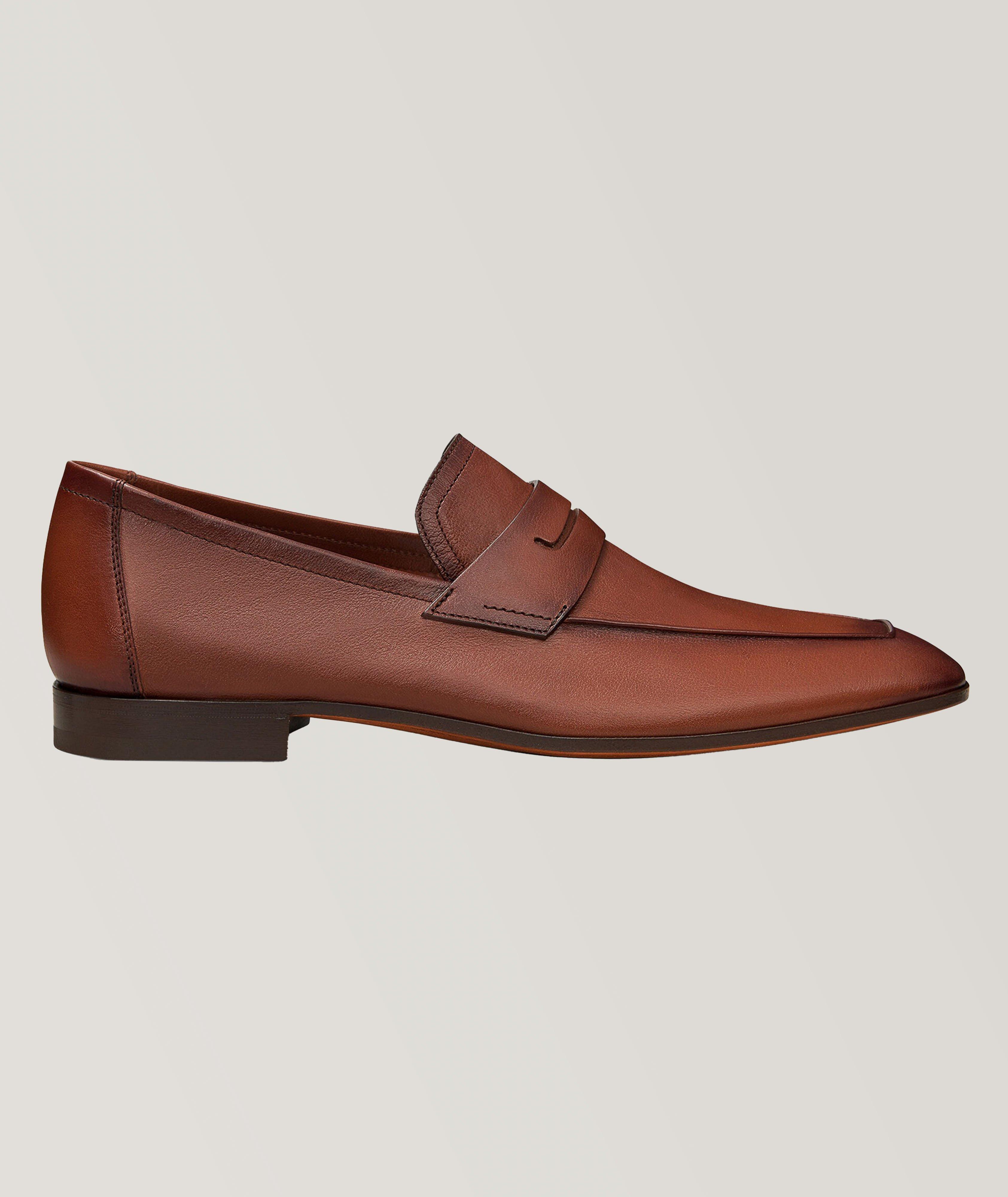 Berluti Flâneur Lorenzo En Cuir De Kangourou En Brun , Taille Homme 10