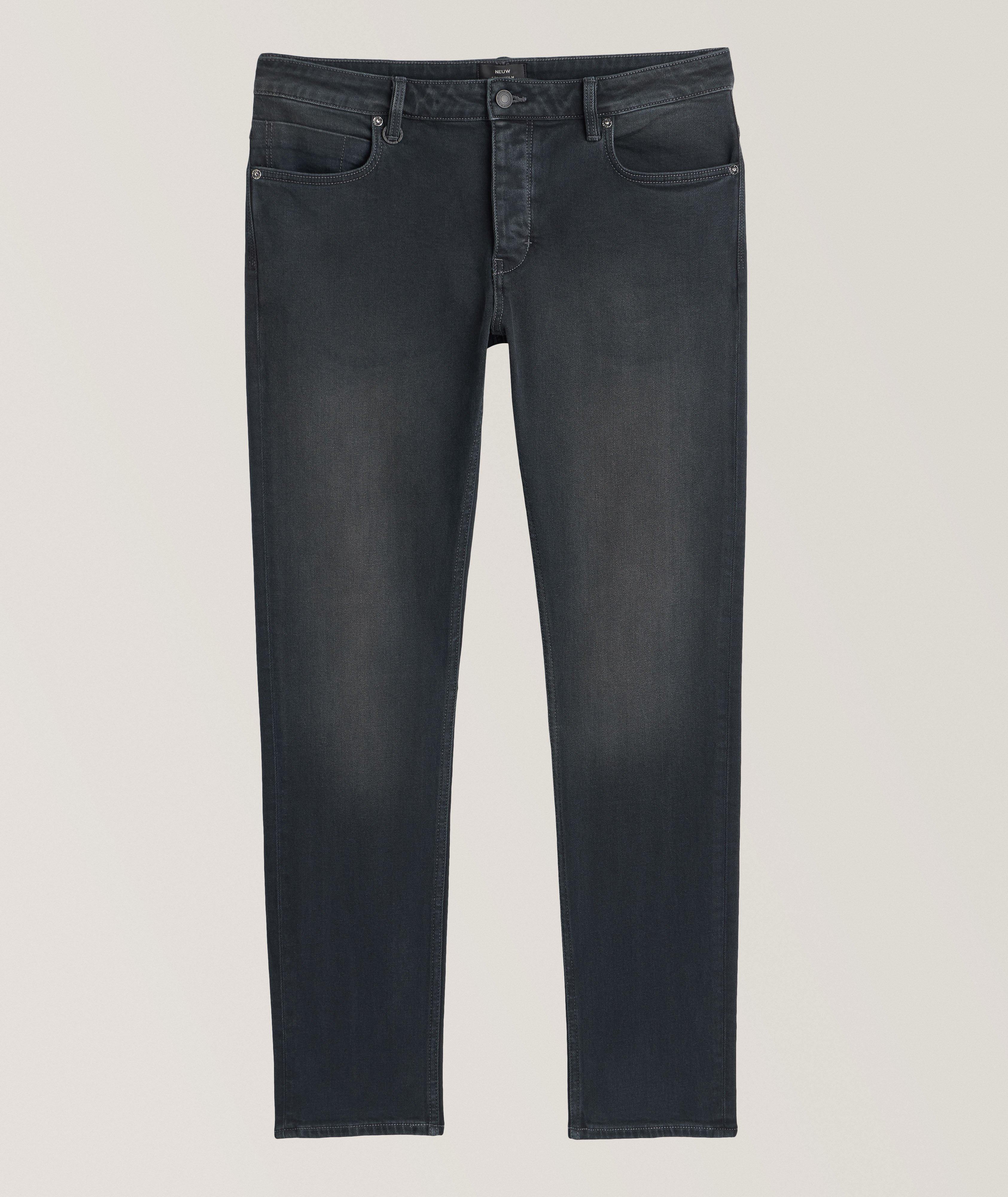 Lou Slim-Fit Stretch-Cotton Jeans