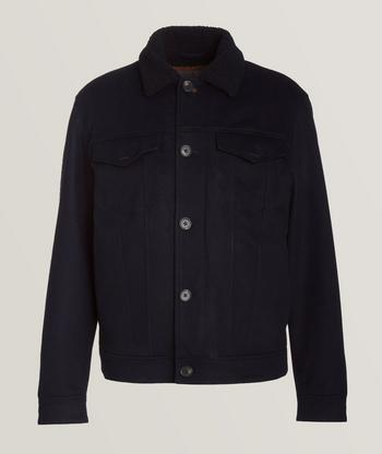 Brunello Cucinelli Wool-Cashmere Coach Jacket | Coats