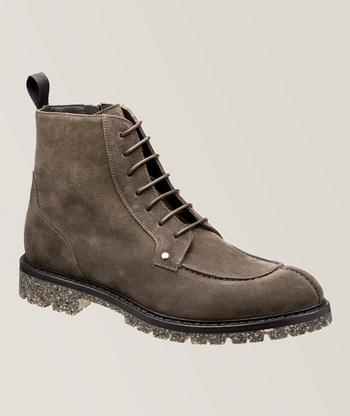 Brunello Cucinelli Mountain-Style Suede Lace-Up Boots | Boots 