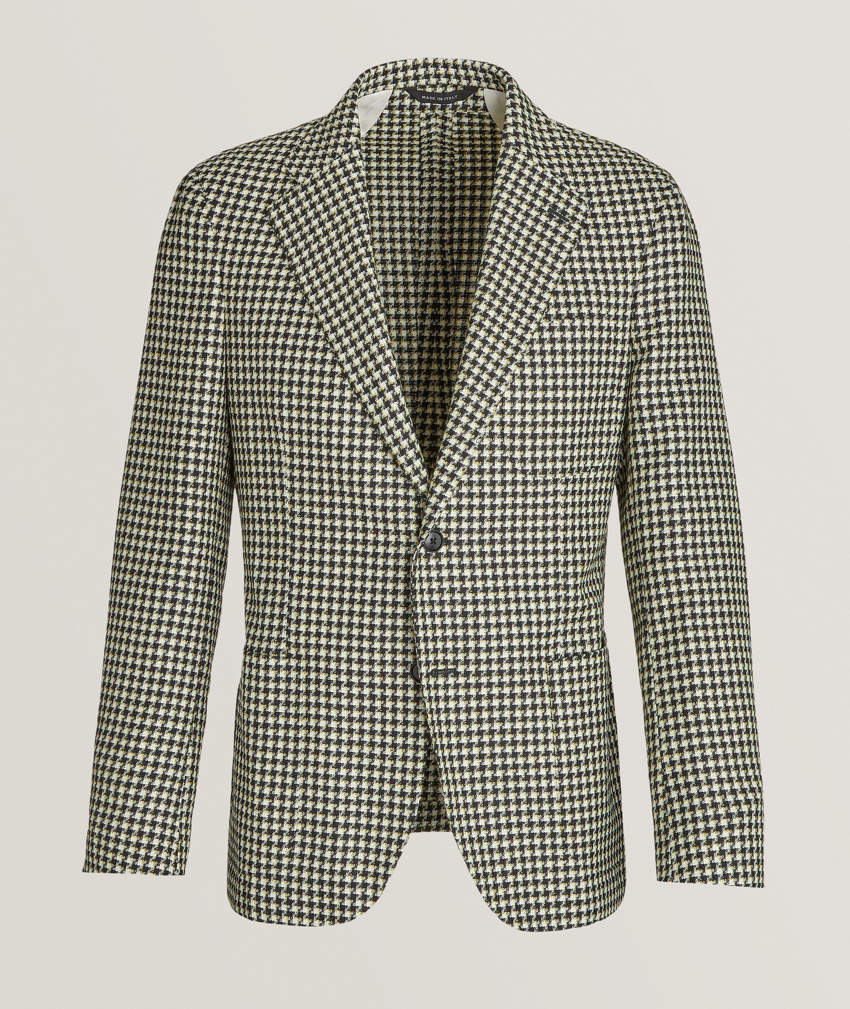 Houndstooth Wool Sport Jacket image 0