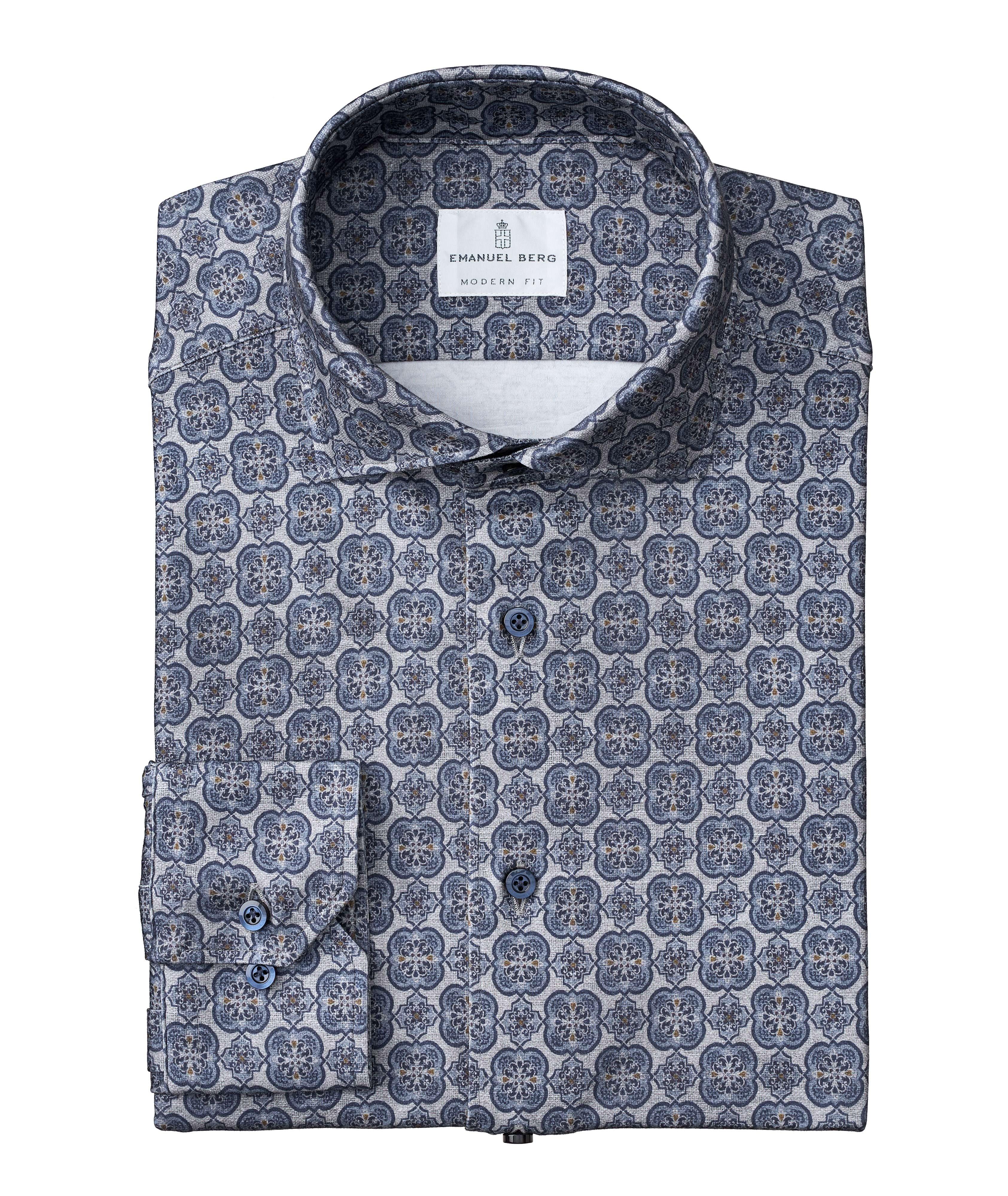 Performance Modern 4-Flex Large Medallion Knit Shirt image 0