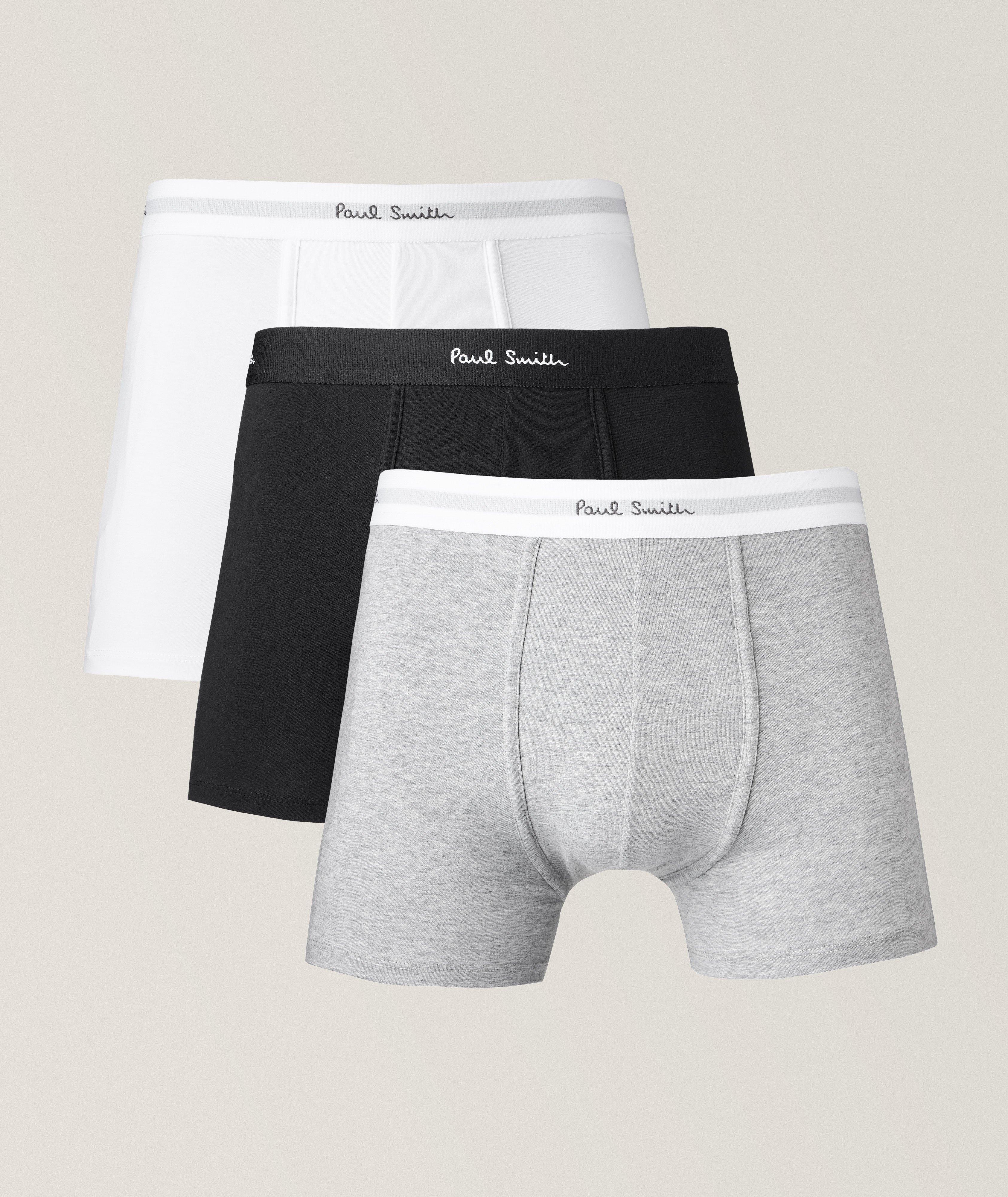 3 Pack Stretch-Cotton Long Trunks