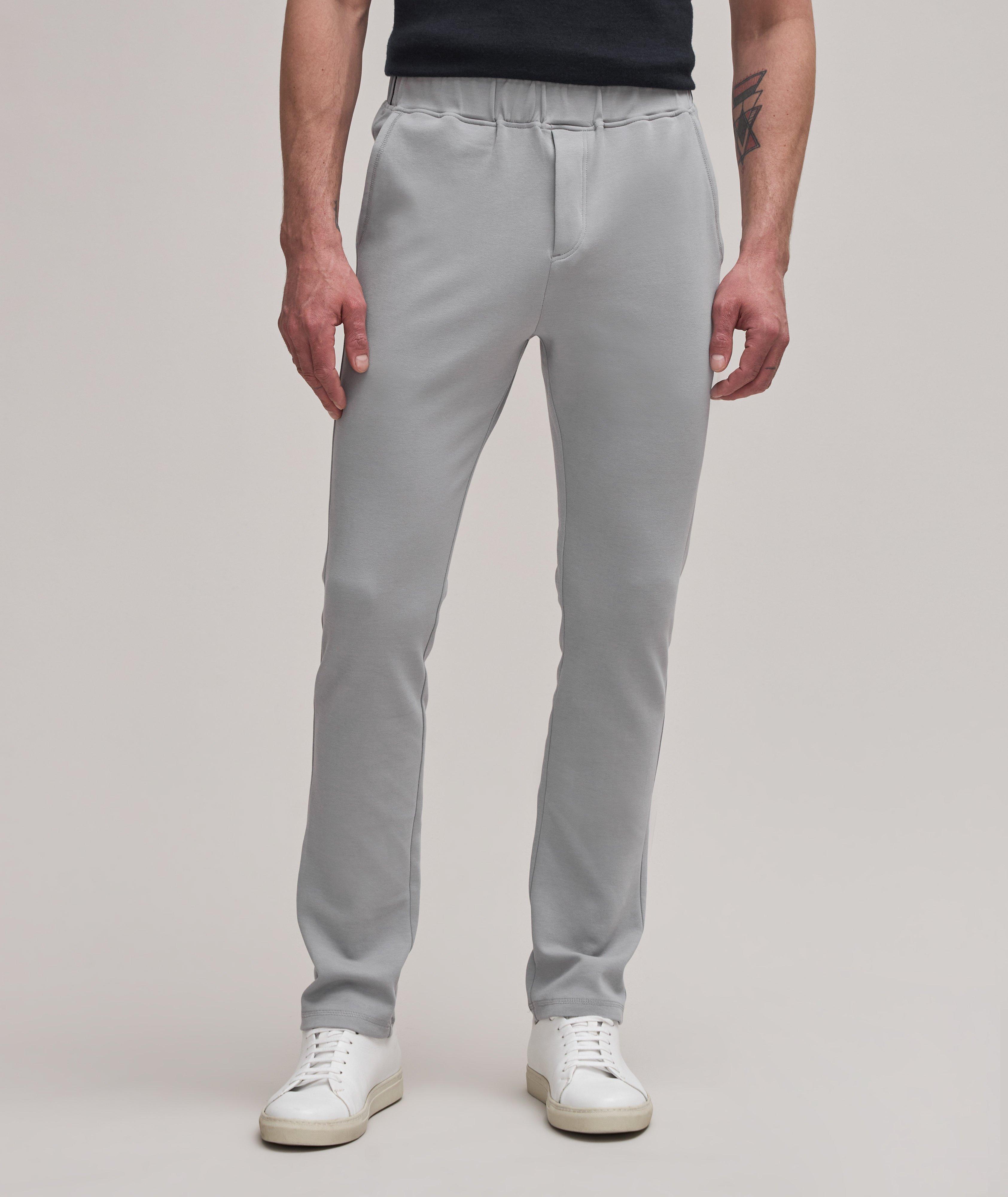 Bugatchi Drawstring Stretch-Cotton Comfort Sweatpants | Pants | Final Cut