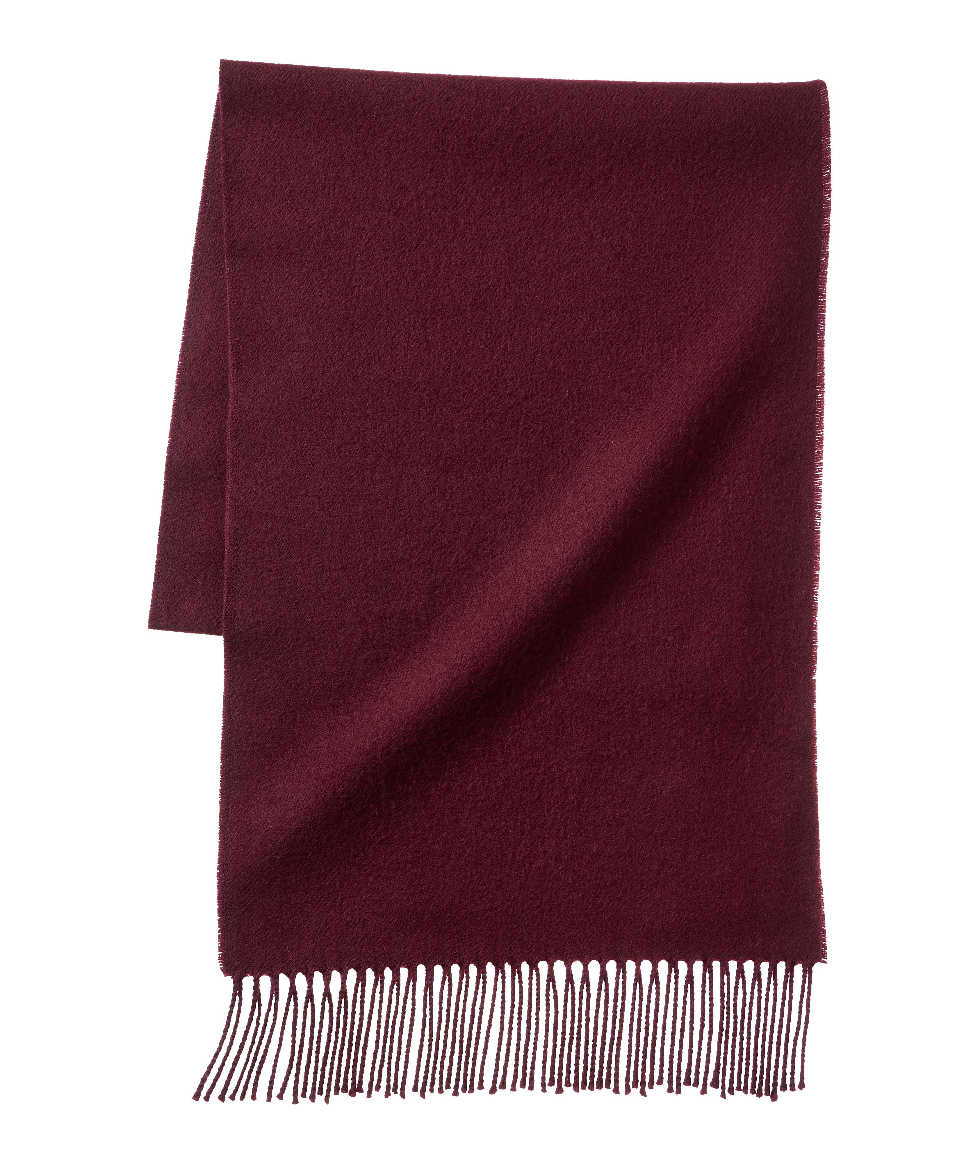 Fringe Wool Scarf image 0