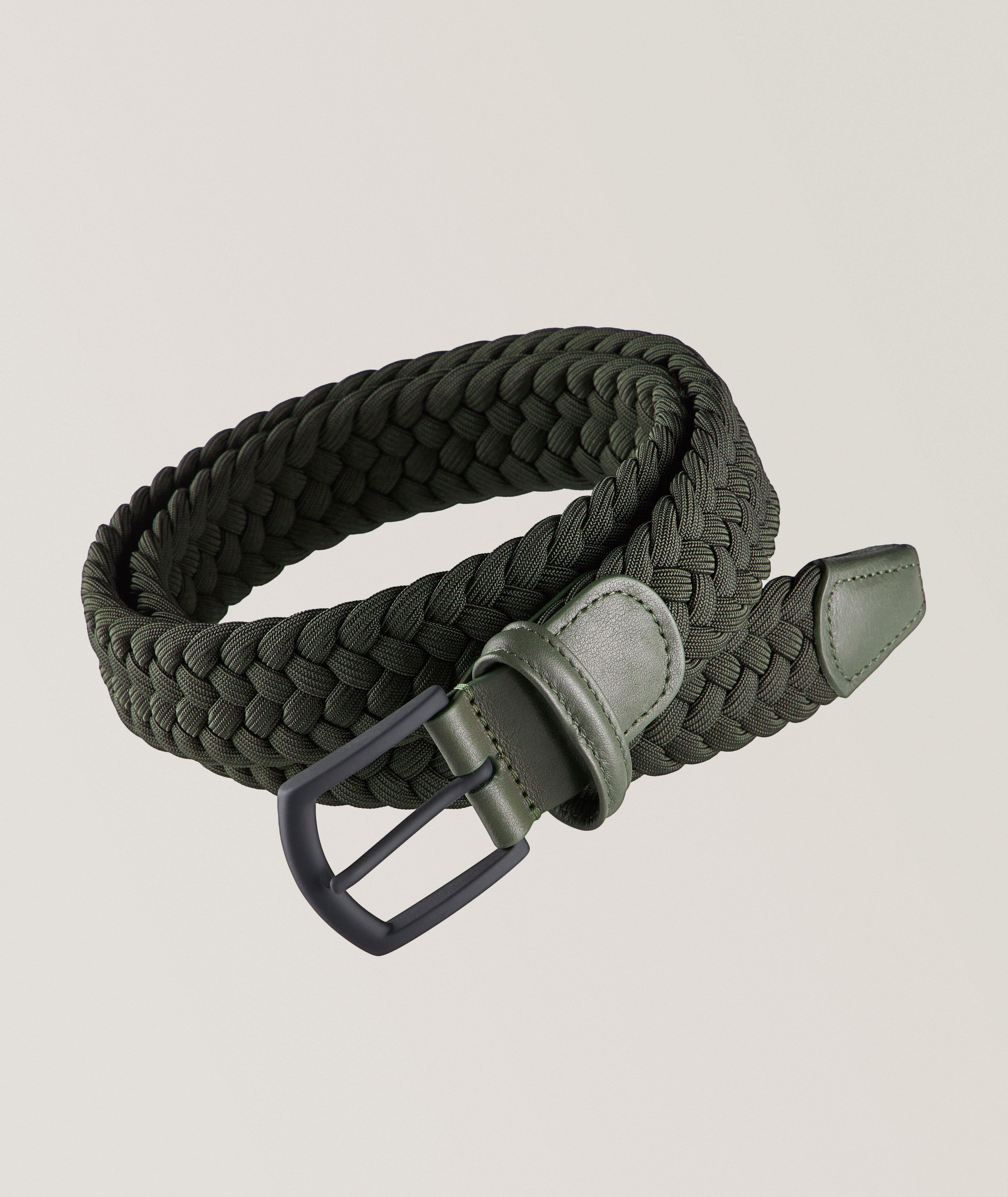 Stretch Braided Pin-Buckle Belt