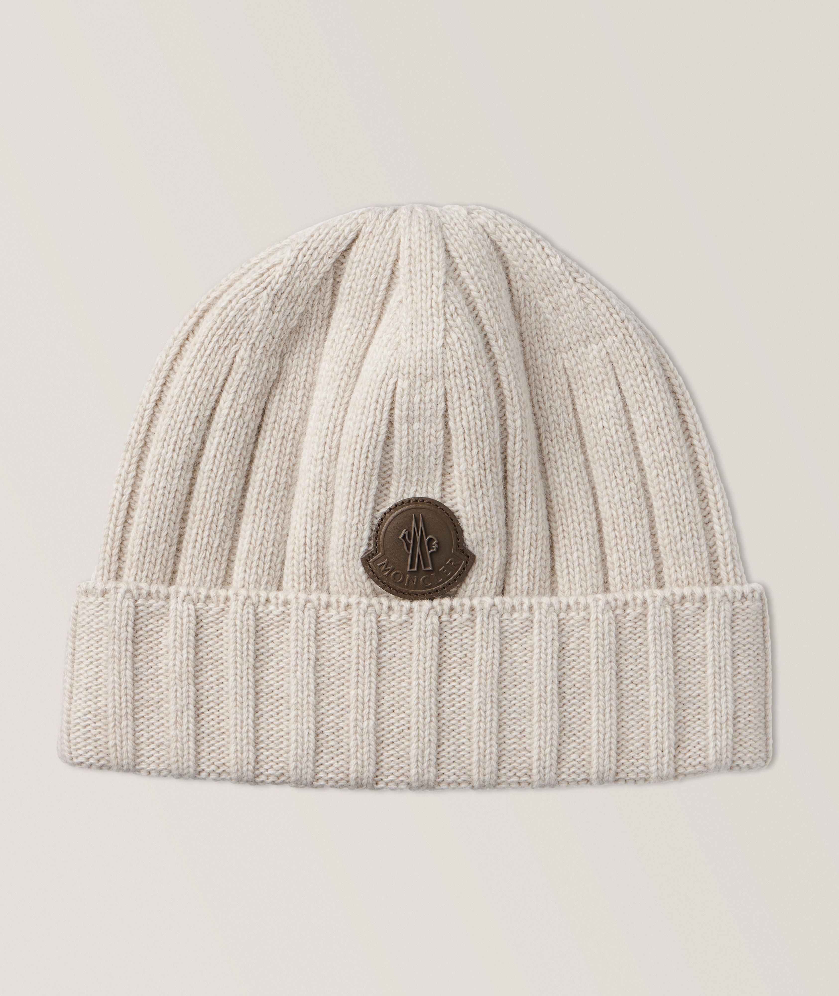 Berretto Tricot Wide Ribbed Wool Toque