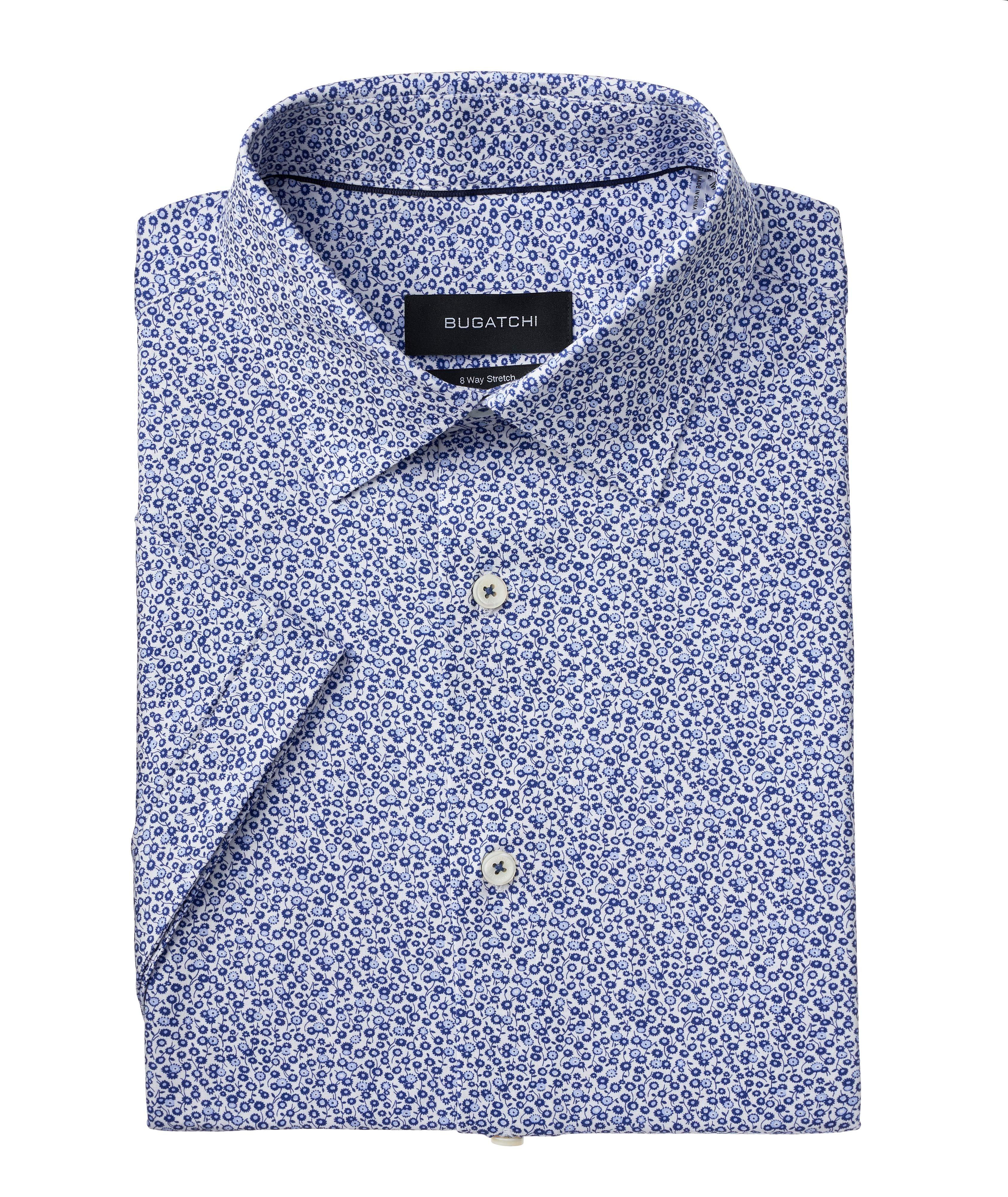 Miniature Neat Pattern 8-Way Stretch Oooh Cotton Shirt image 0