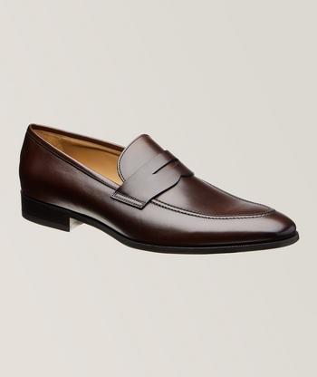 Berluti Lorenzo Kangaroo Leather Loafers | Dress Shoes | Harry Rosen