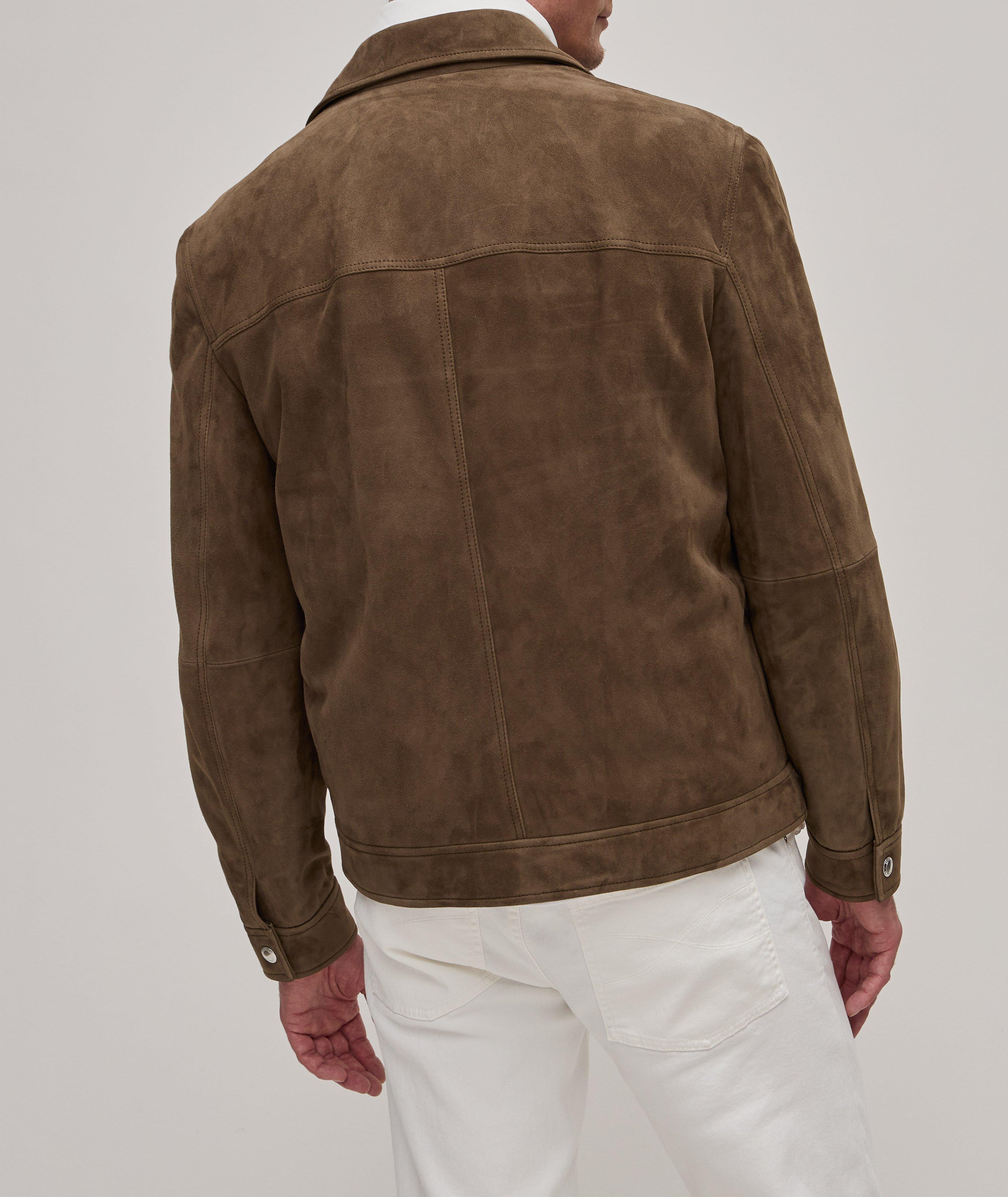 Suede Trucker Jacket image 2