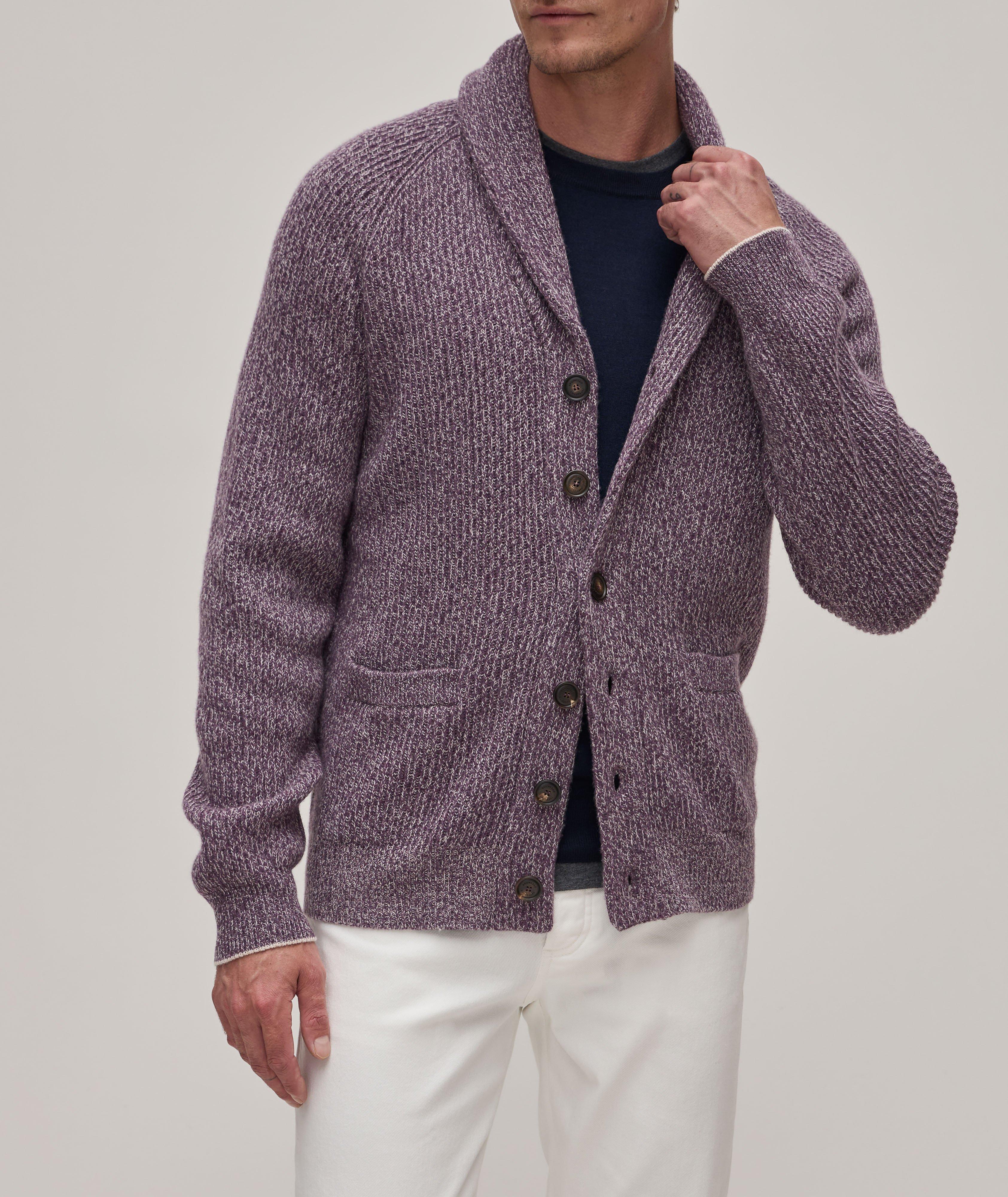 Mélange Cashmere Cardigan image 1