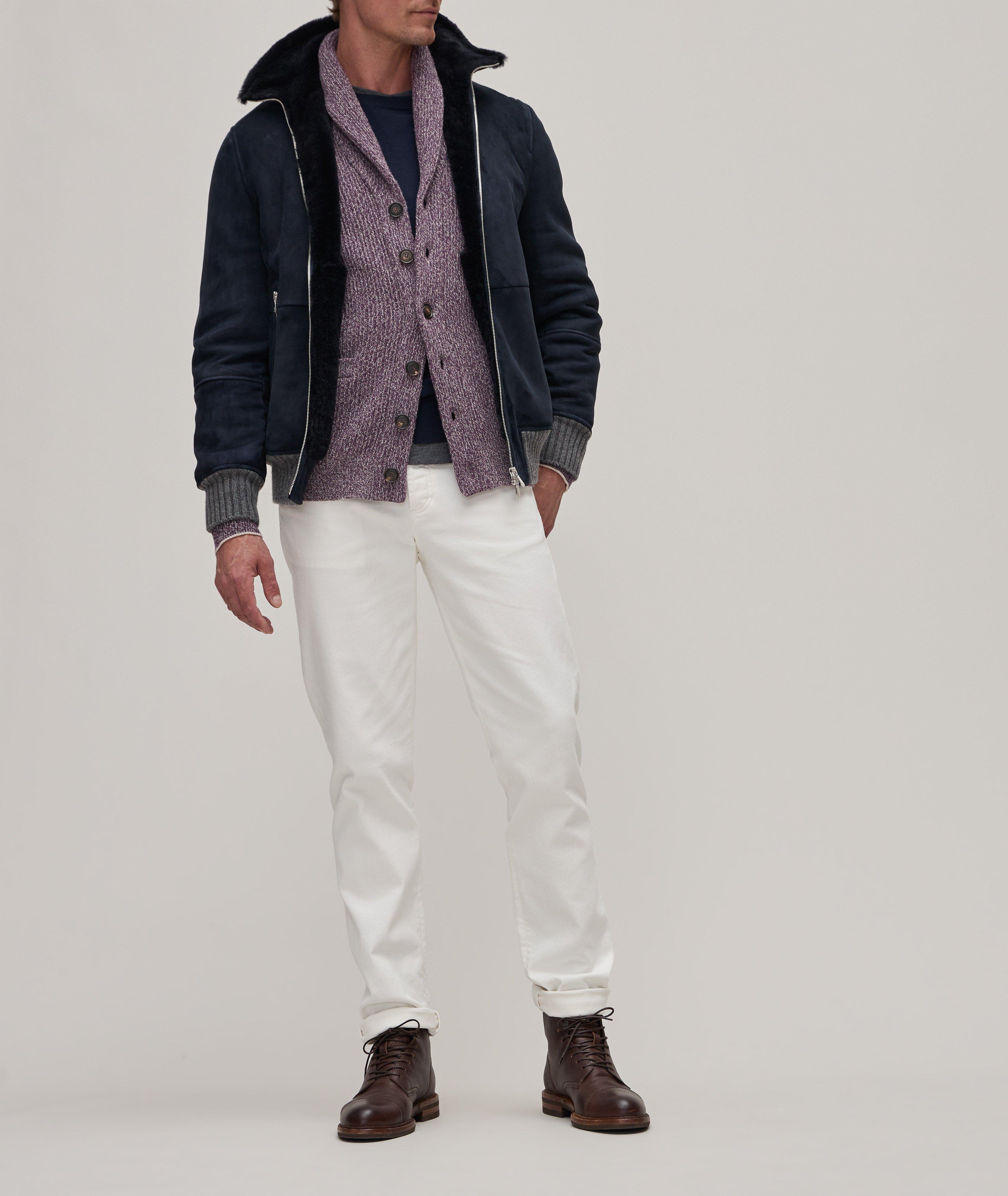 Mélange Cashmere Cardigan image 3