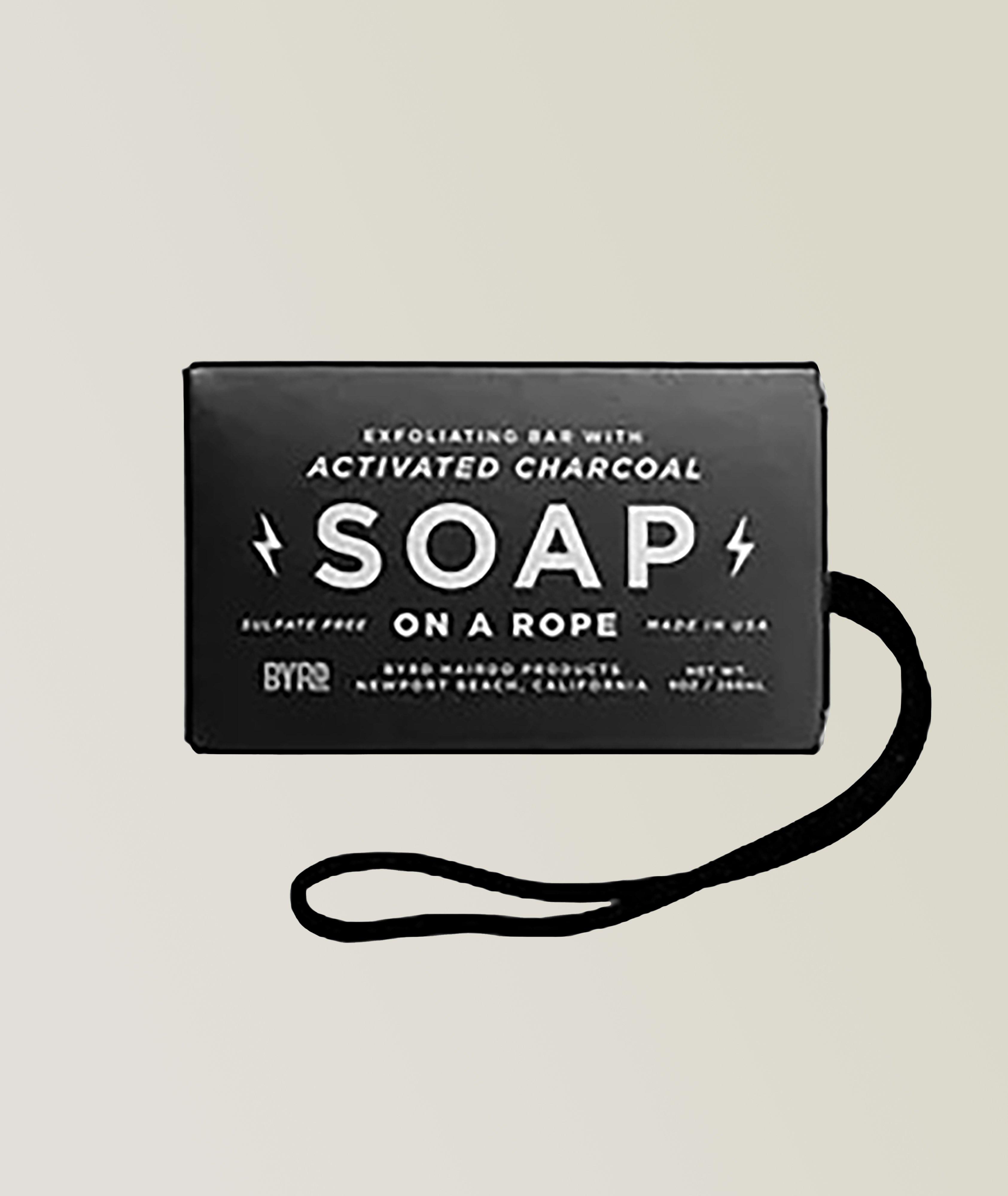 Exfoliating Charcoal Soap On A Rope 266ml