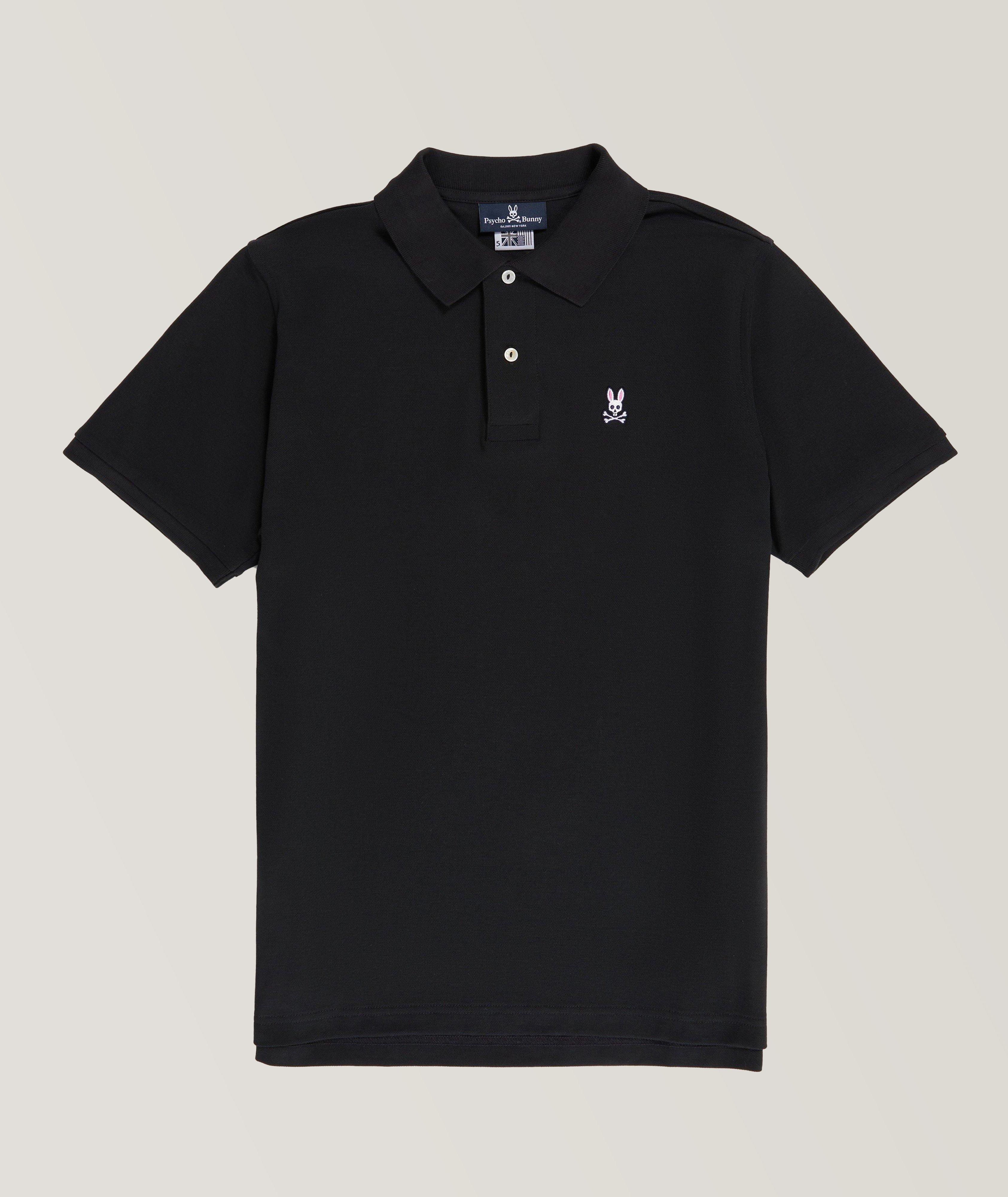 Psycho Bunny Polo En Coton Pima En Noir , Taille Homme Moyen