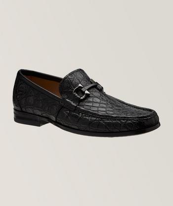 Ferragamo Calfskin Loafers, Dress Shoes