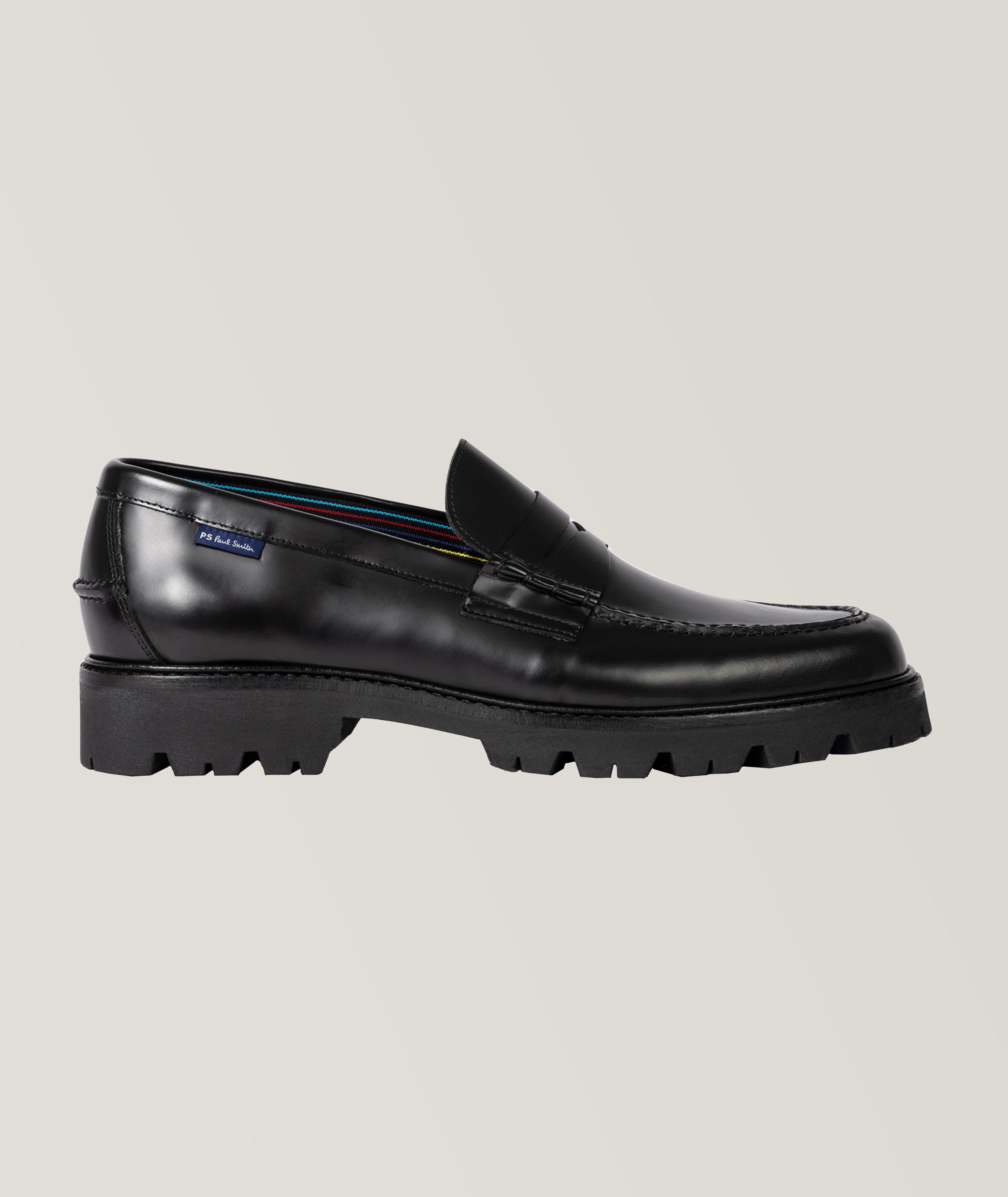 Leather Penny Loafers image 1