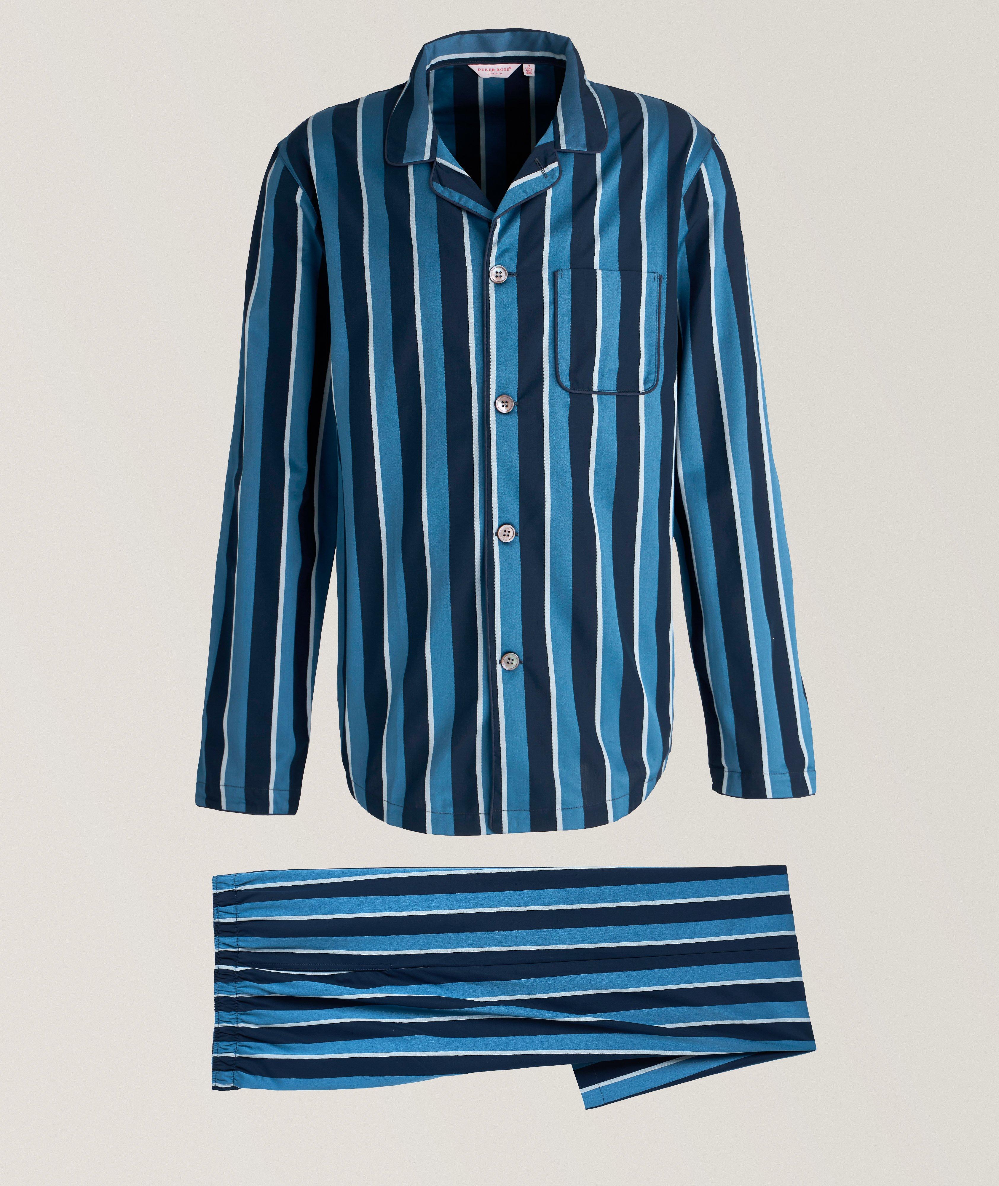 Striped Modern Fit Pajama Set