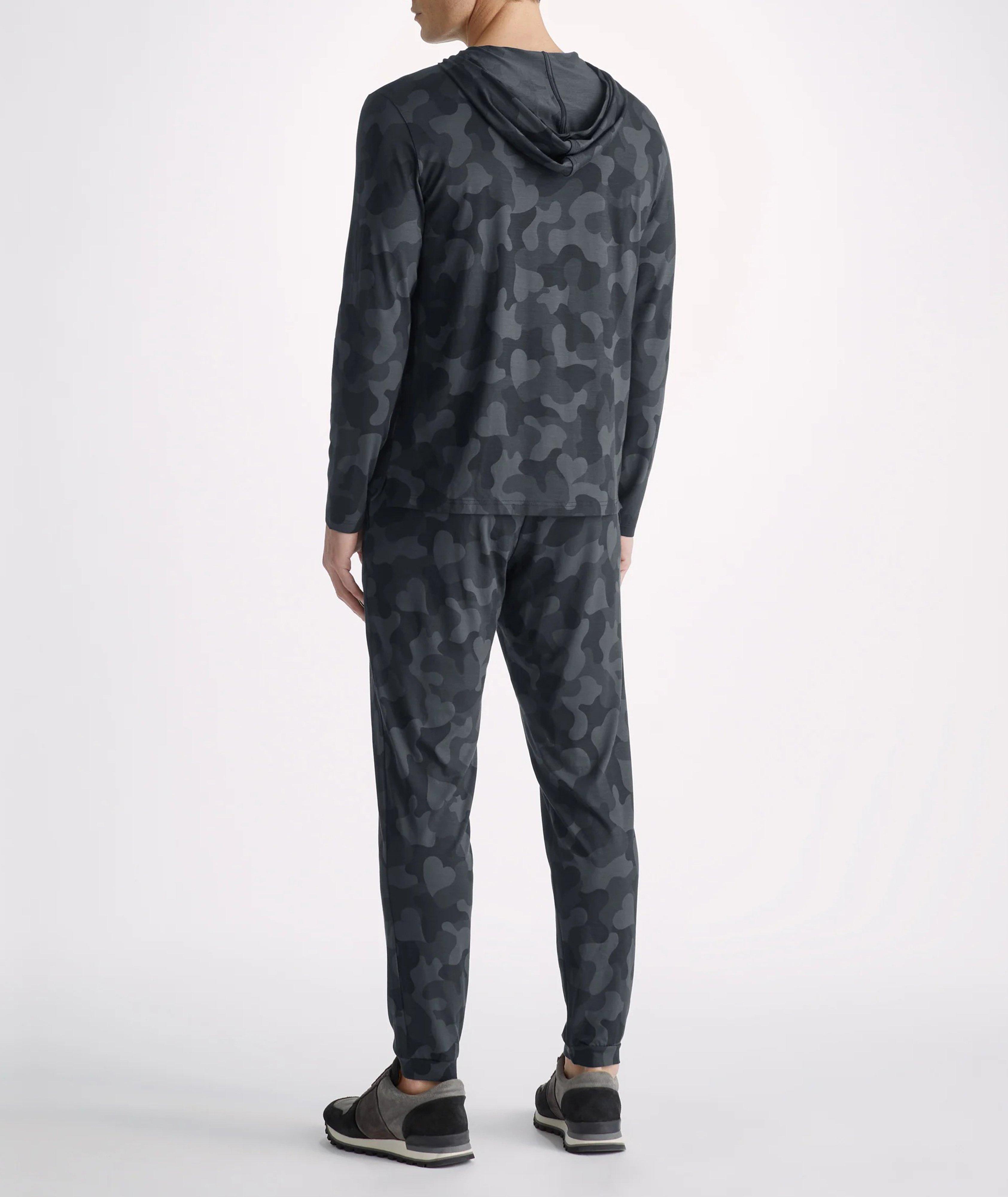 London 11 Stretch-Cotton Micro Modal Hoodie image 2