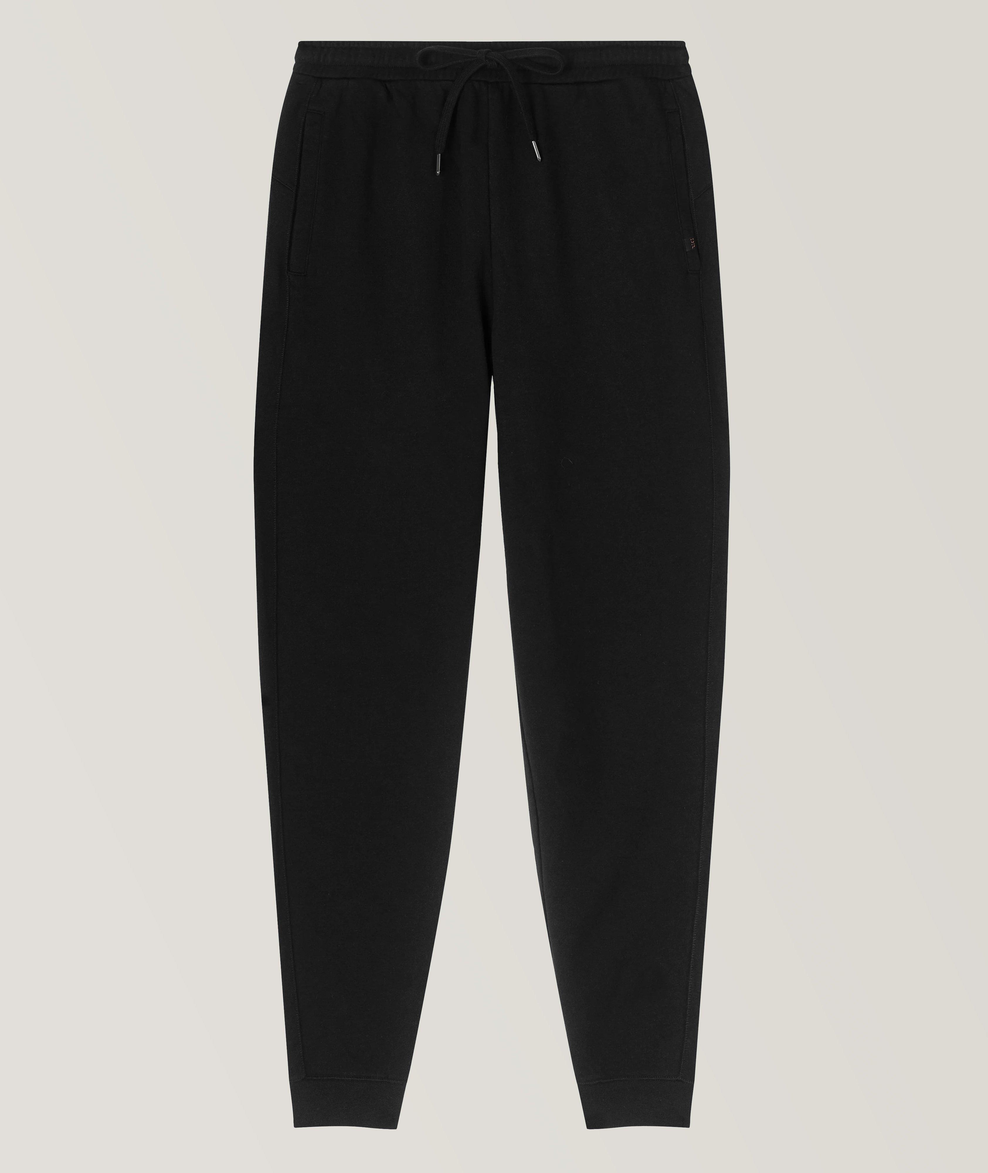 Derek Rose Pantalon Sport Quinn En Coton Et En Modal En Noir , Taille Homme TG