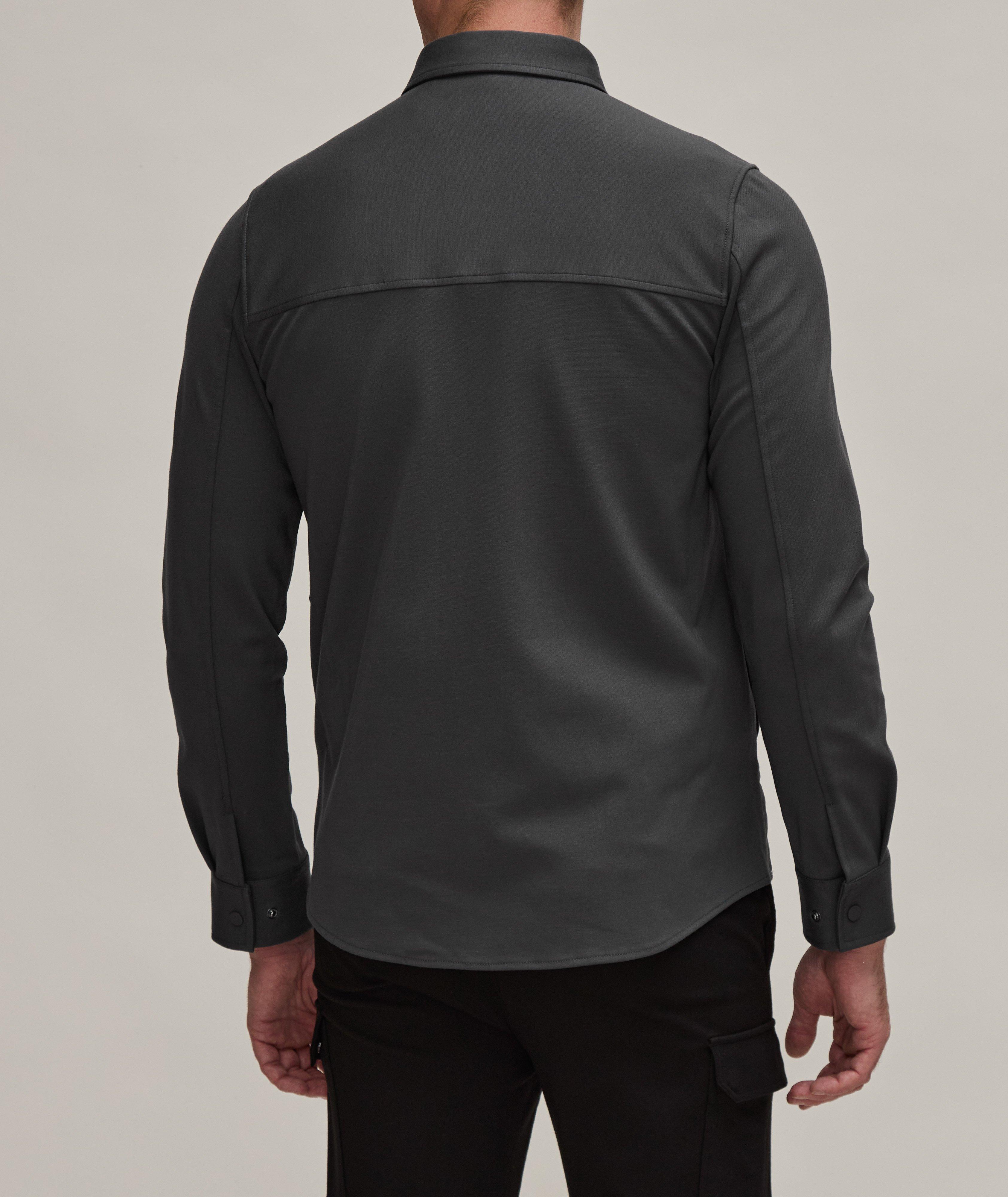 Quilted Snap Button Overshirt image 2