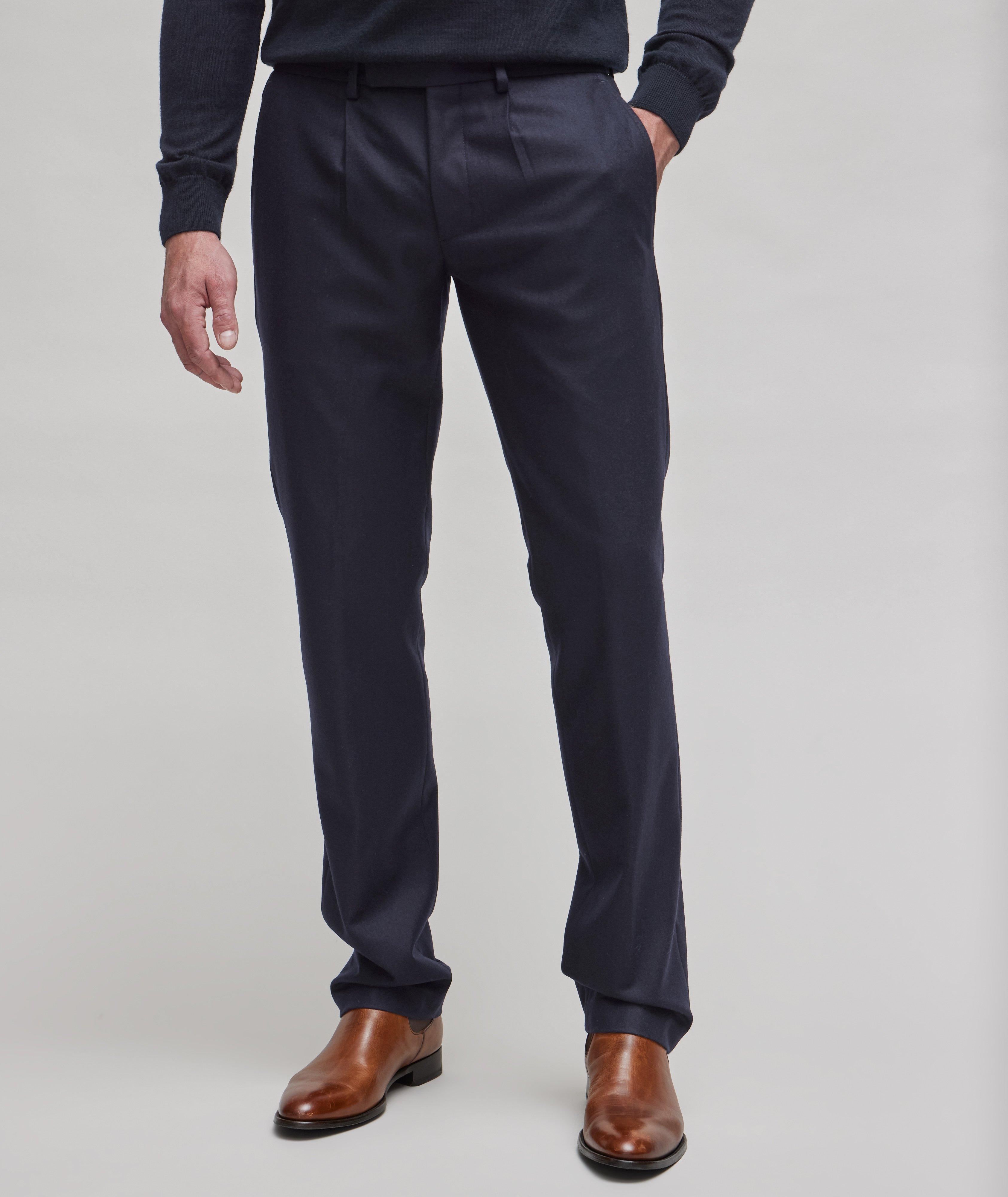Drawstring Wool Pants image 2