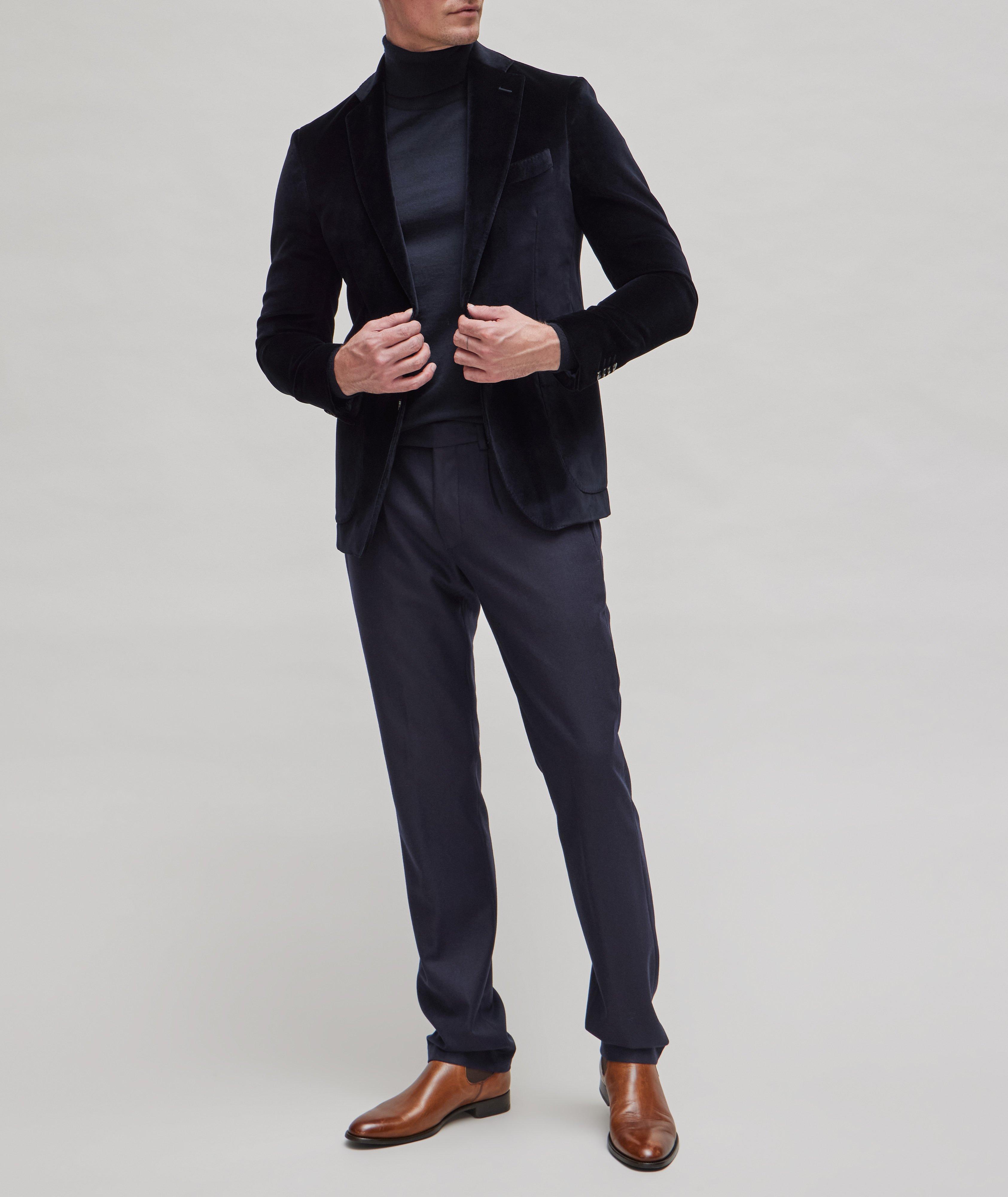 Drawstring Wool Pants image 4