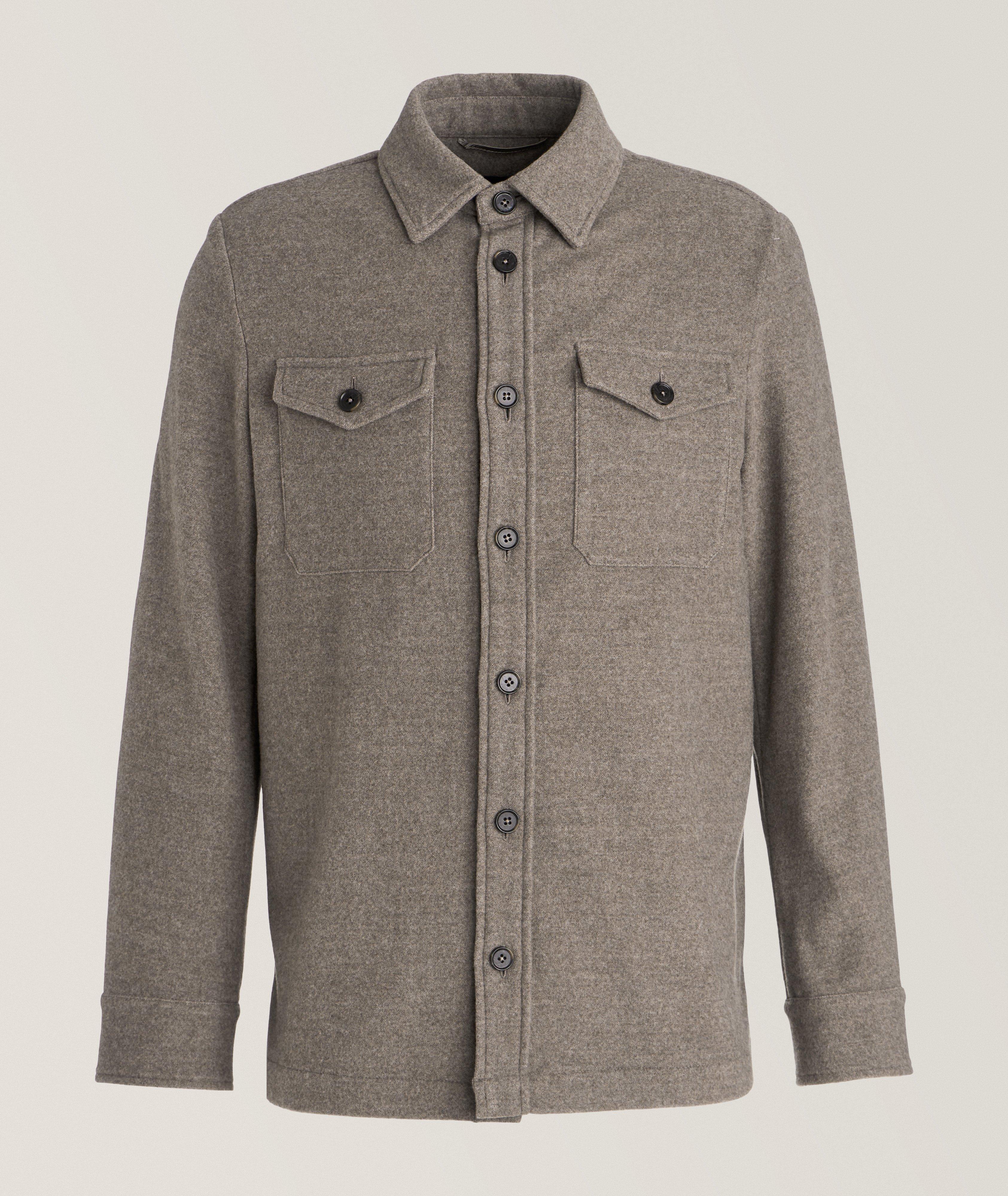 Virgin Wool Overshirt image 0