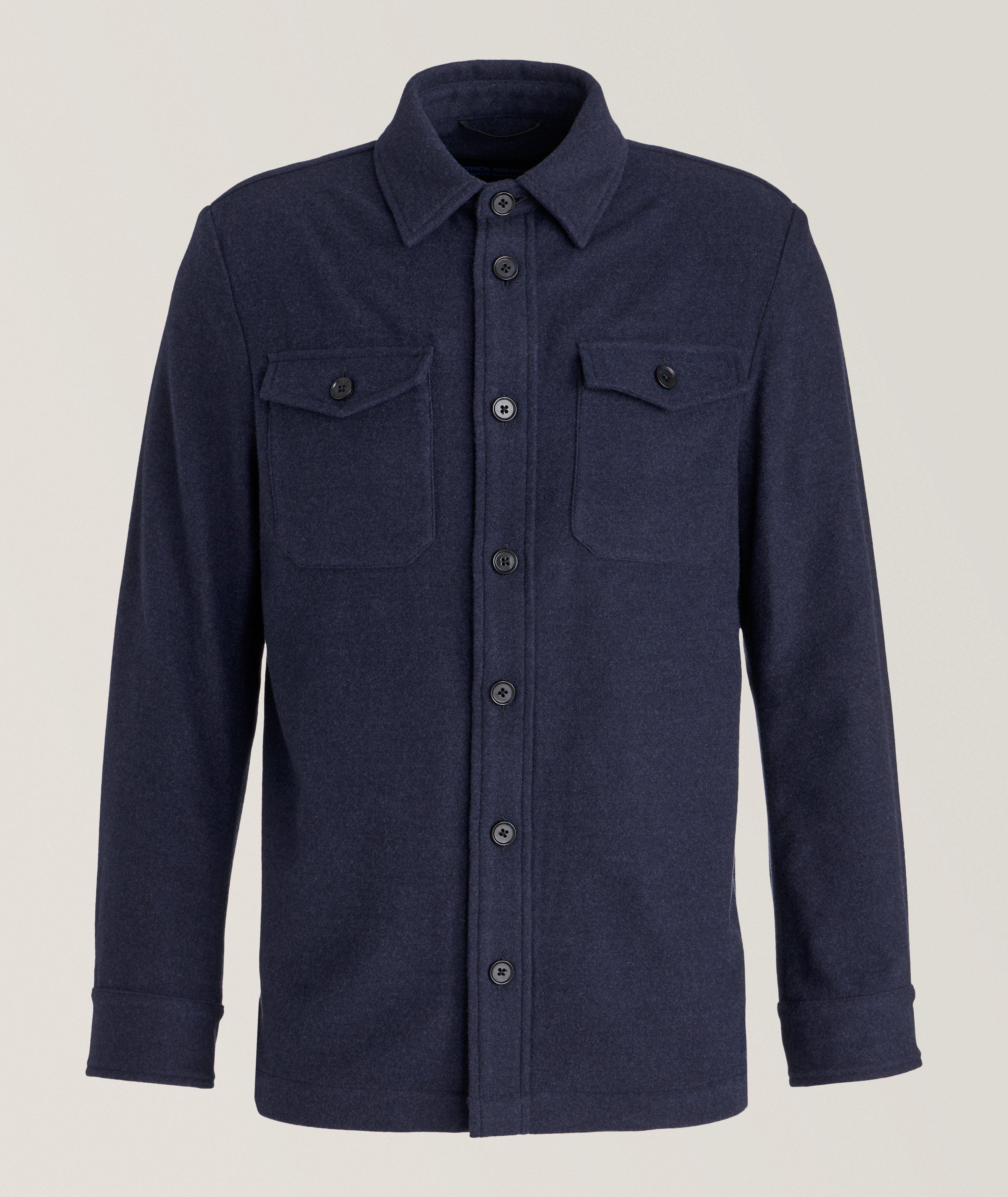 Virgin Wool Overshirt