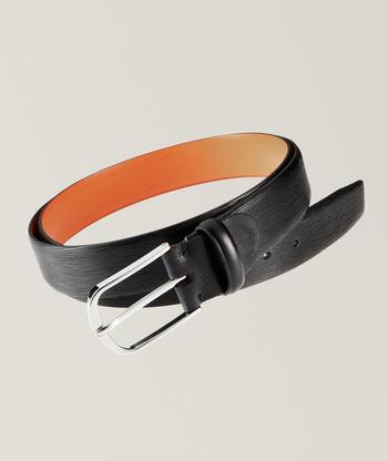 Harold Stretch Woven Leather Belt, Belts