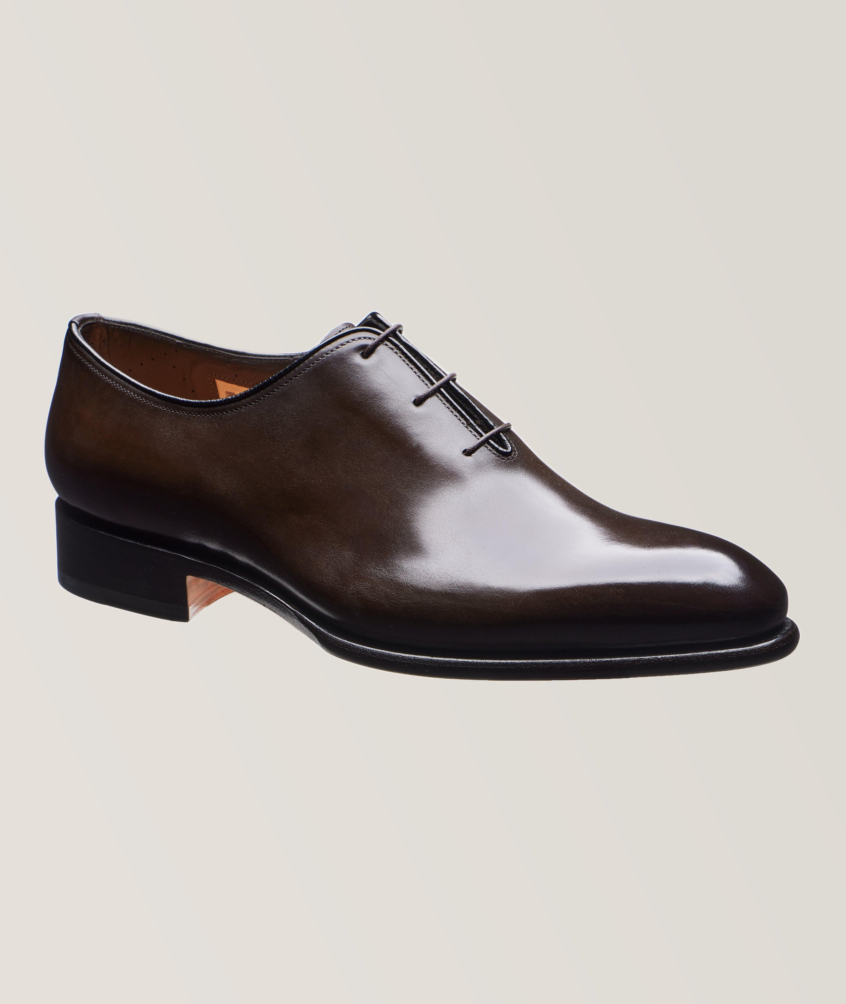 Carter Burnished Leather Oxfords