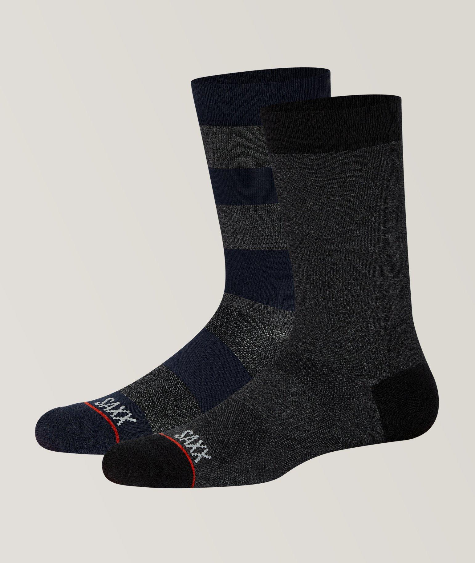 Two-Pack Whole Package Nylon-Blend Socks