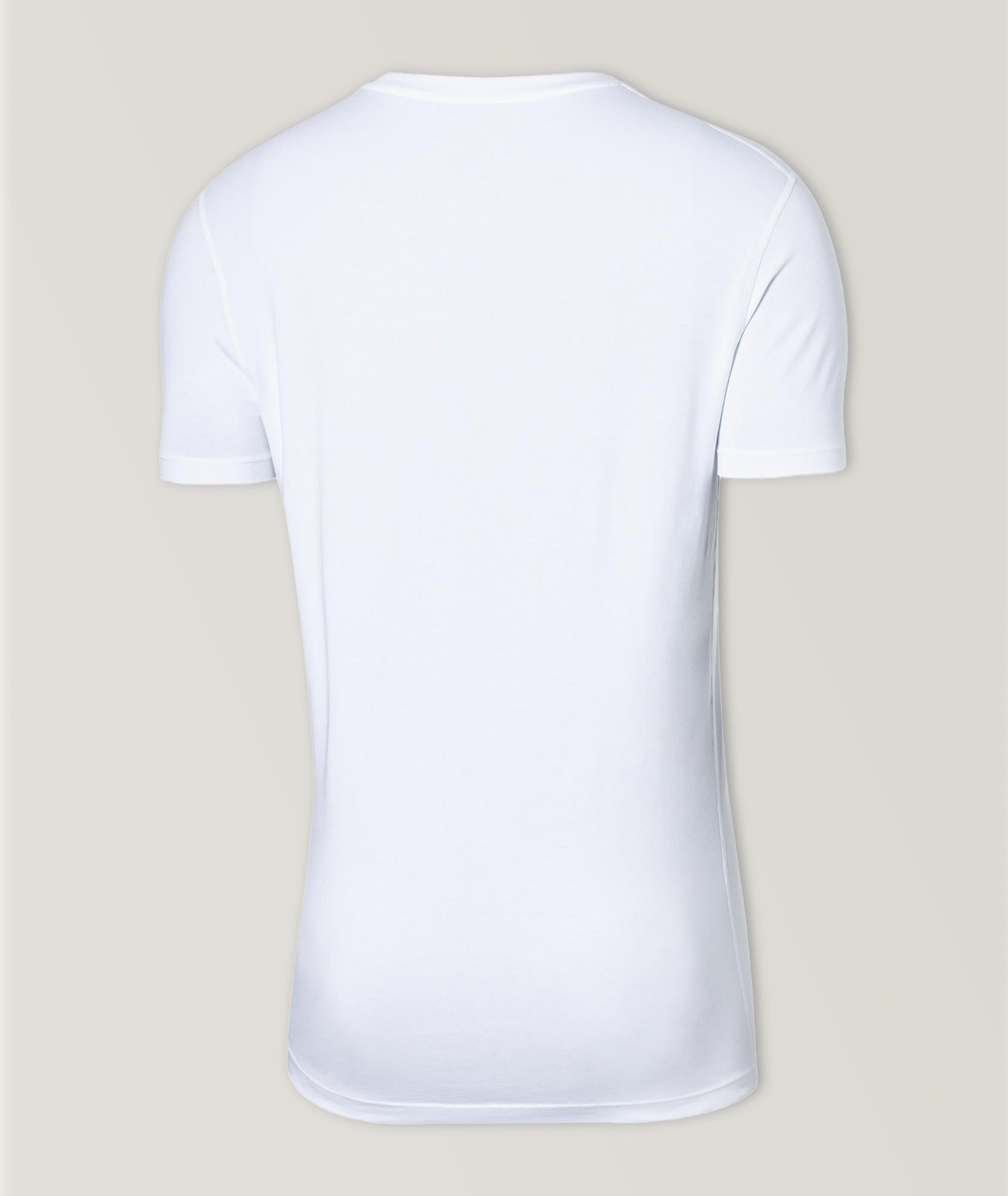 DropTemp Stretch-Cotton T-Shirt