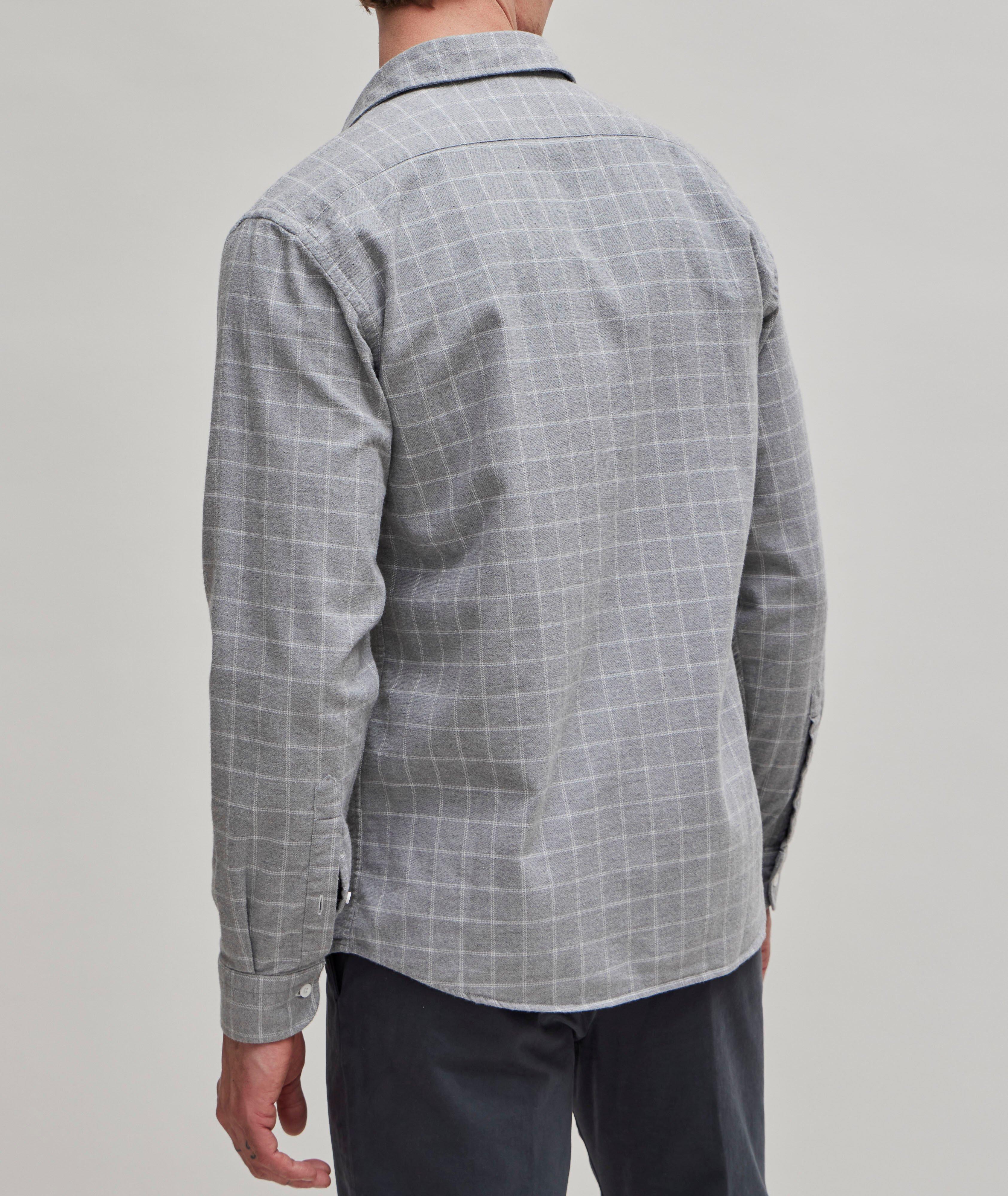 McKenzie Check Flannel Cotton Sport Shirt image 2