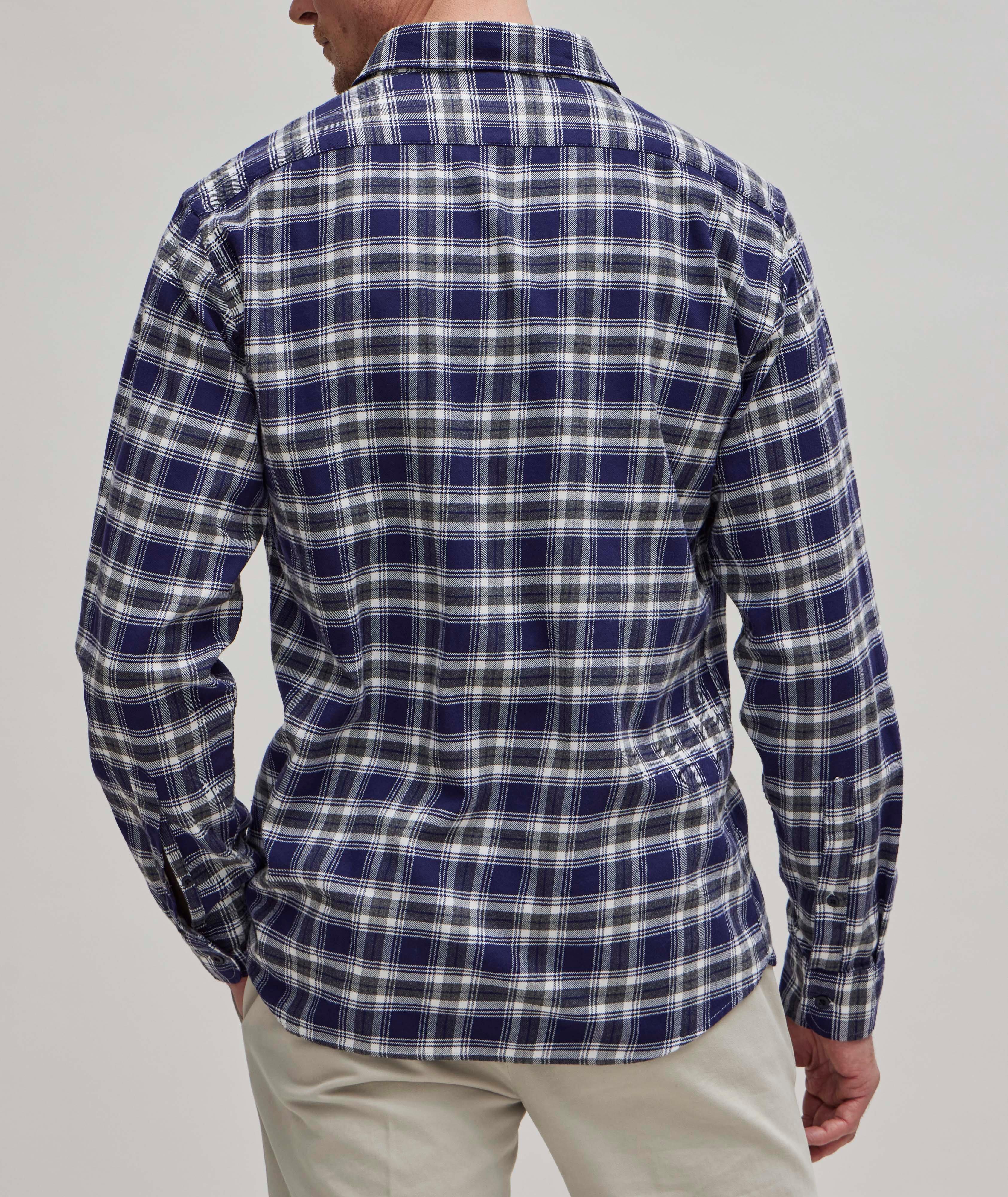 McKenzie Plaid Flannel Cotton Sport Shirt image 2