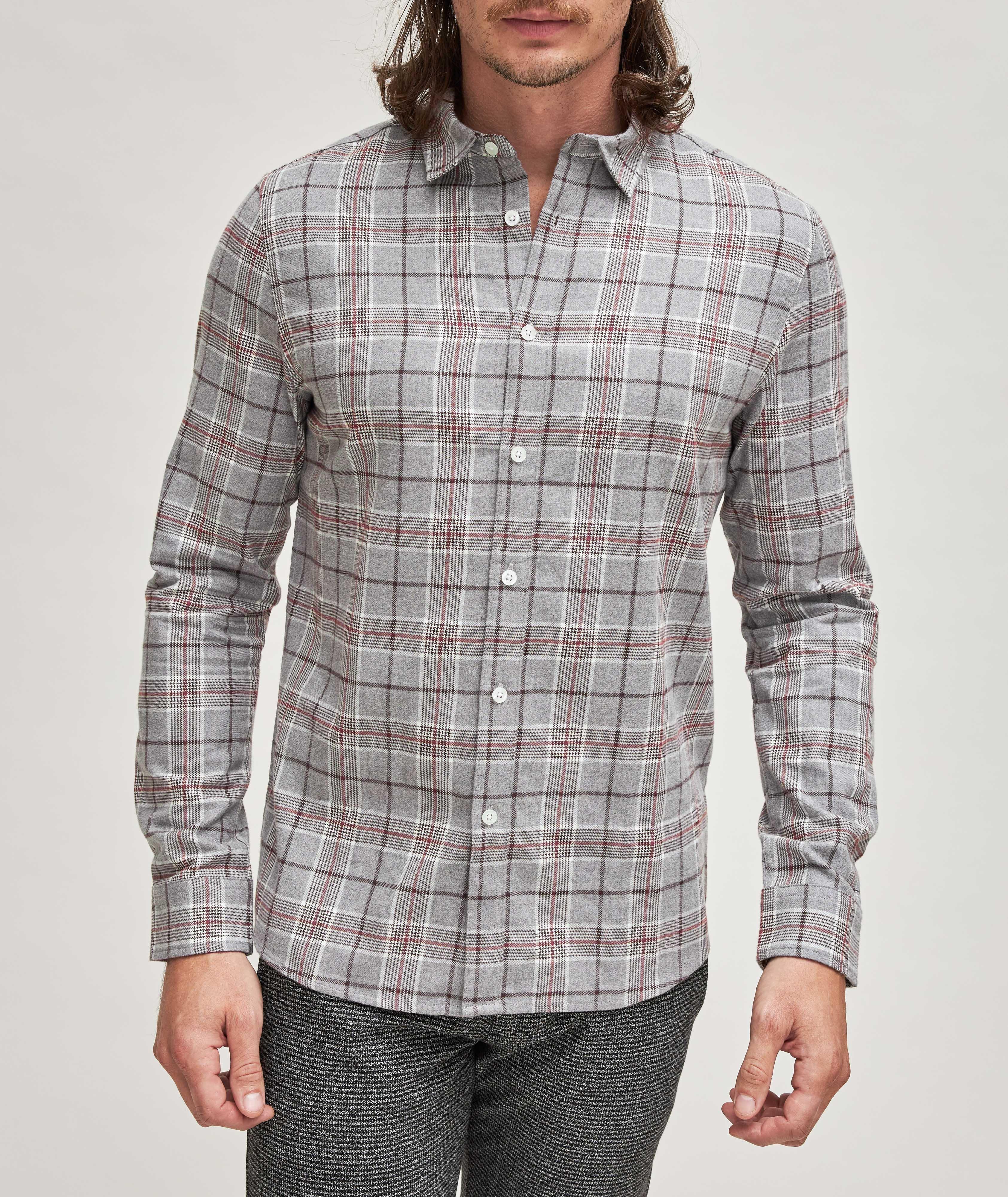York Quadro Flannel Cotton Sport Shirt image 1