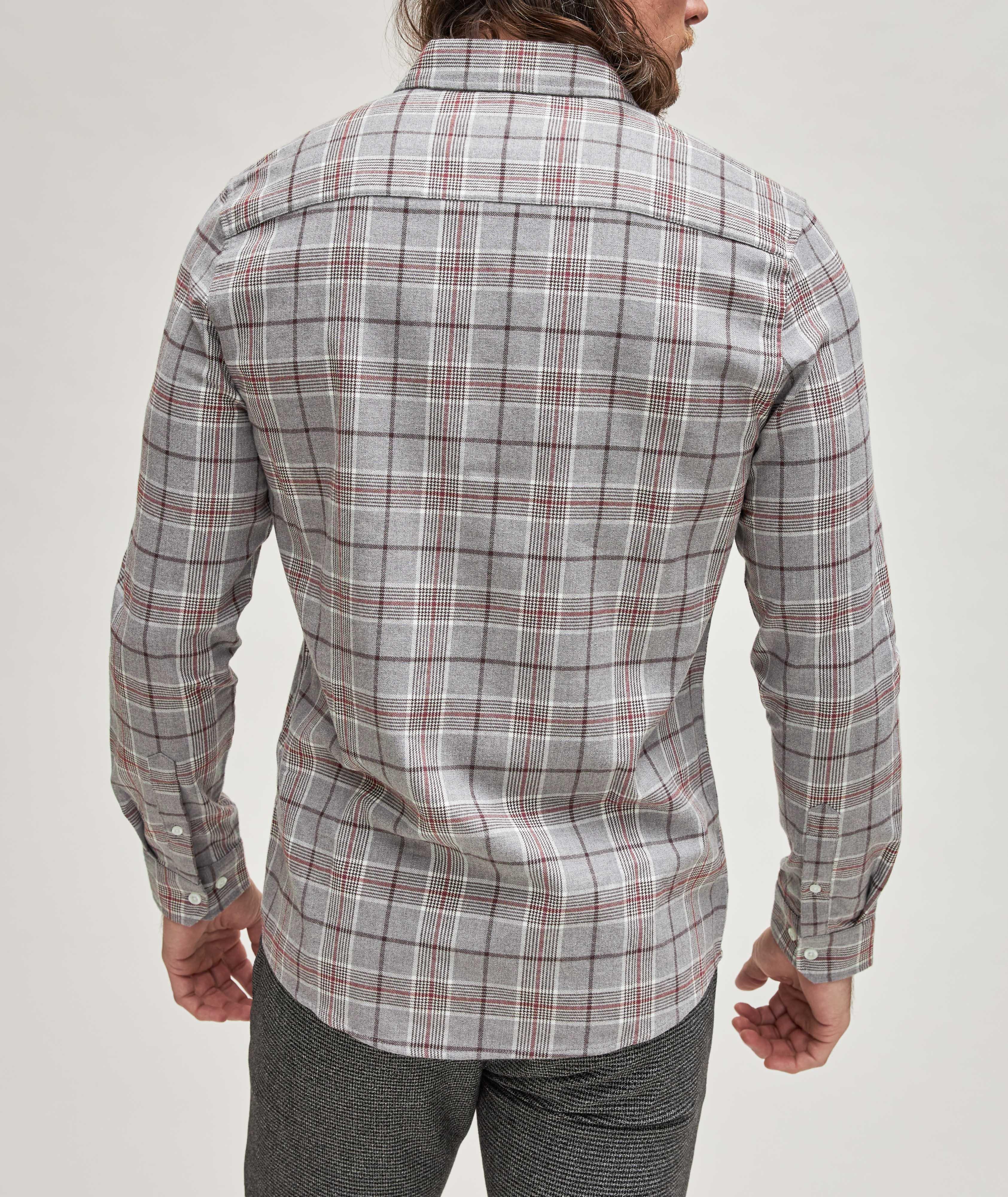 York Quadro Flannel Cotton Sport Shirt image 2