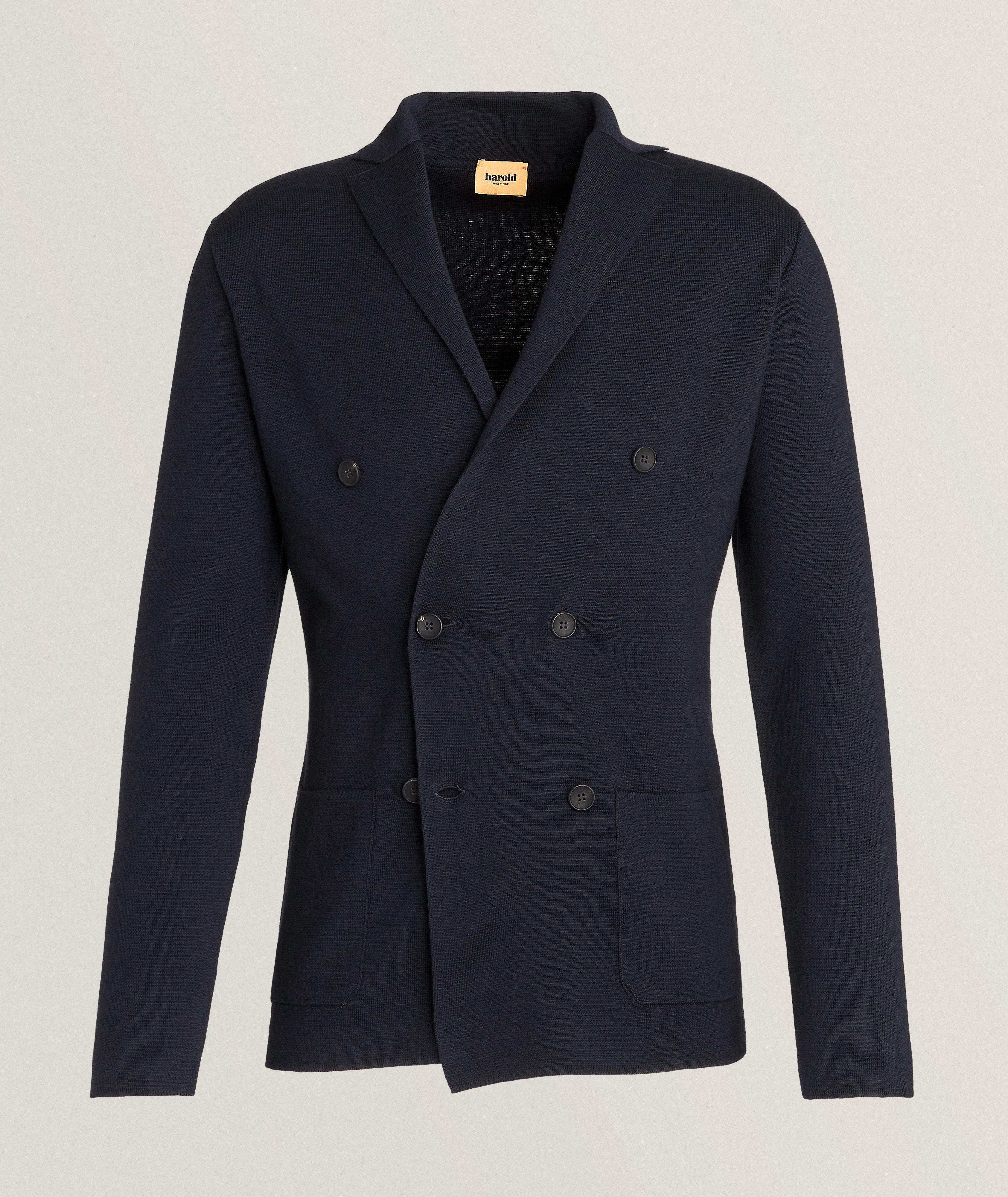 Extra-Fine Merino Wool Sport Jacket