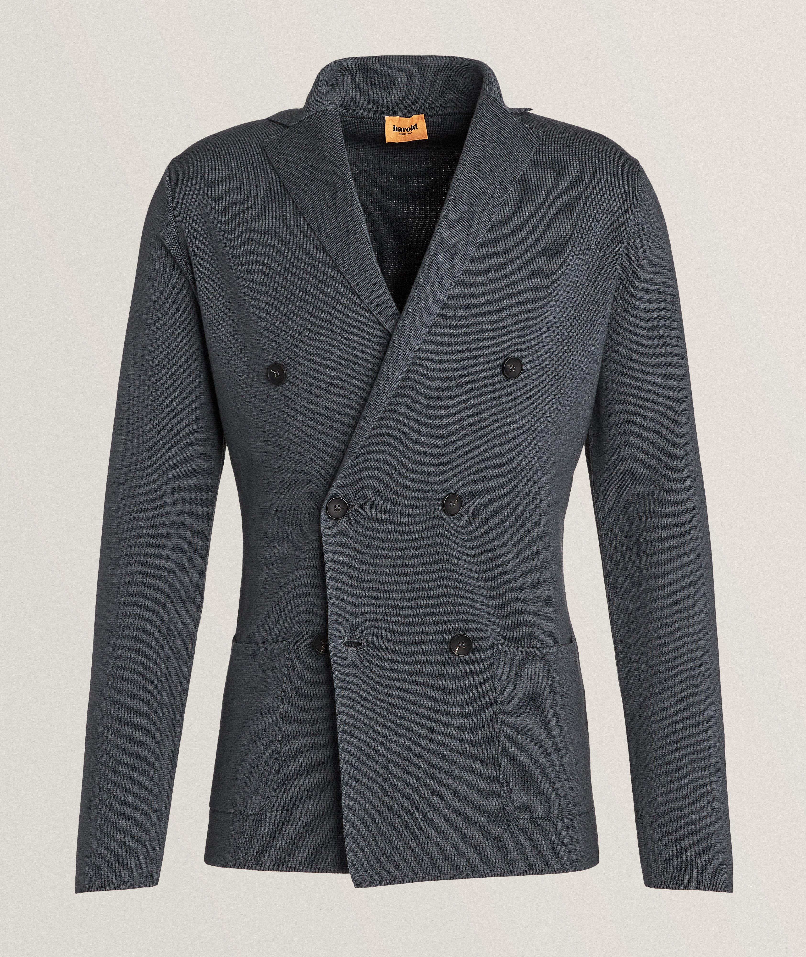 Extra-Fine Merino Wool Sport Jacket  image 0