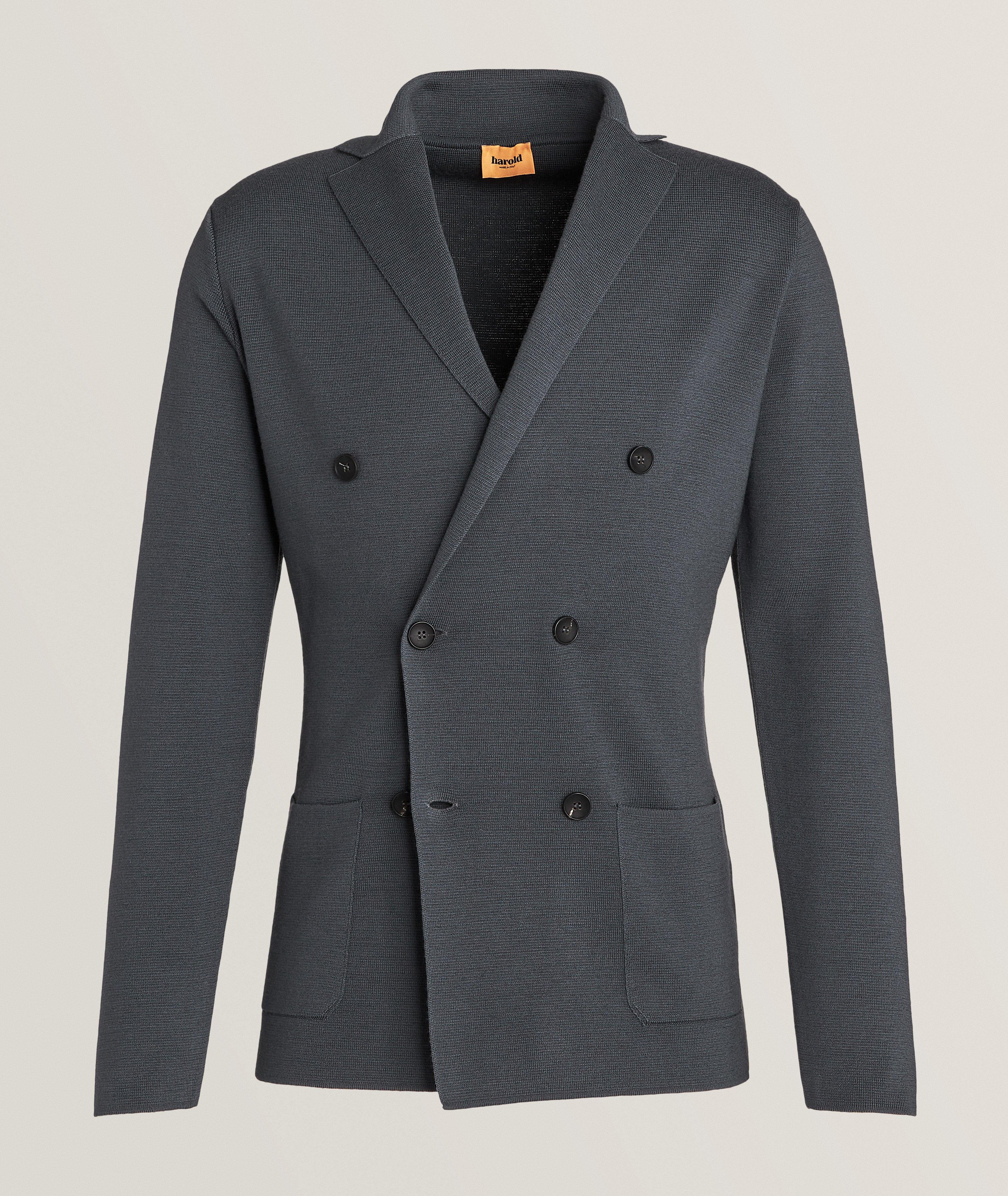 Extra-Fine Merino Wool Sport Jacket