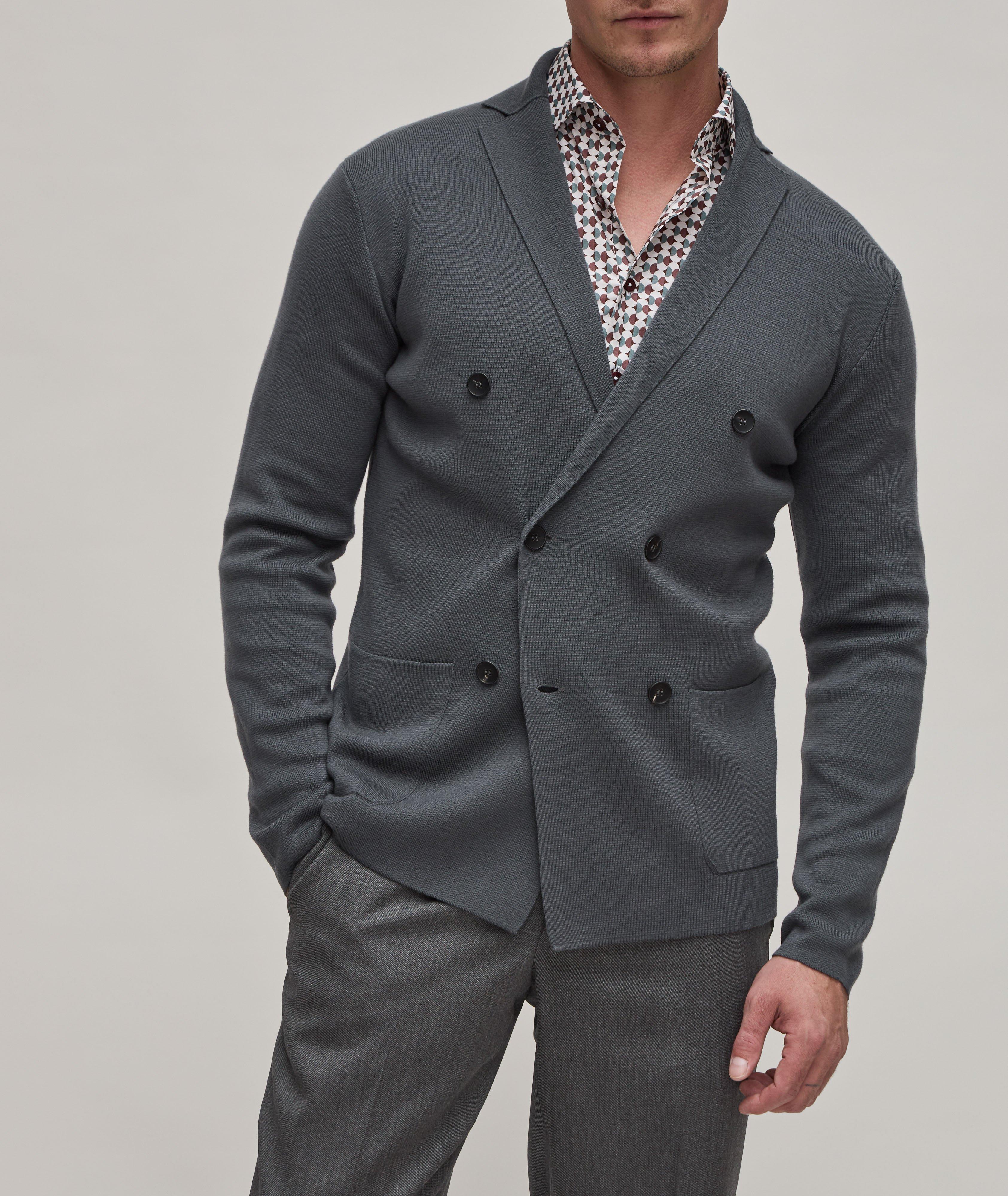 Extra-Fine Merino Wool Sport Jacket  image 1