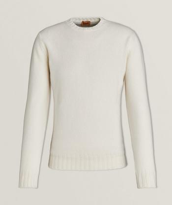 Men's Fine Gauge Cashmere Turtle Neck Sweater New Ivory White