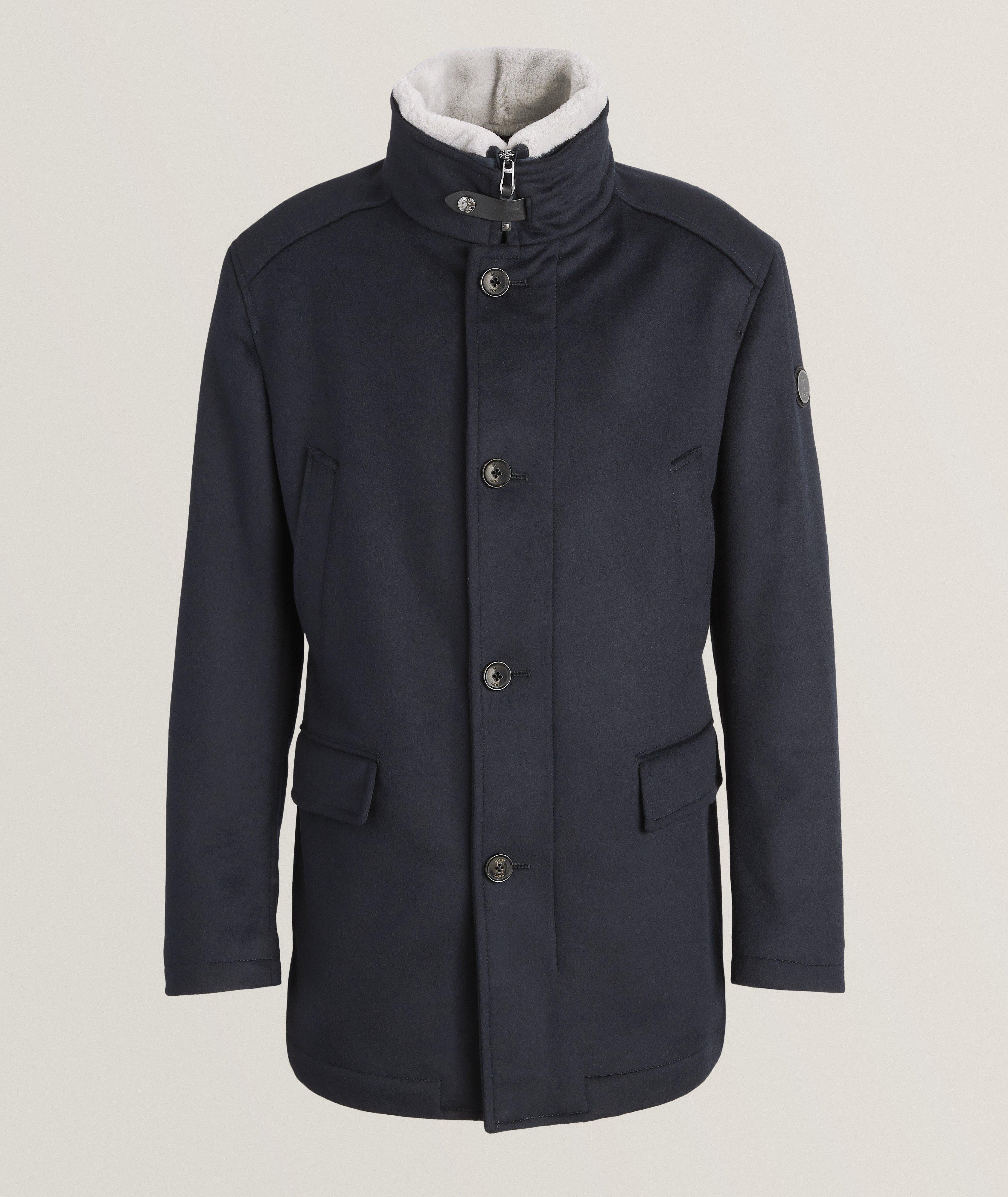 JOOP! Manteau Gary En Lainage Recyclé En Bleu , Taille Homme 46 , Laine