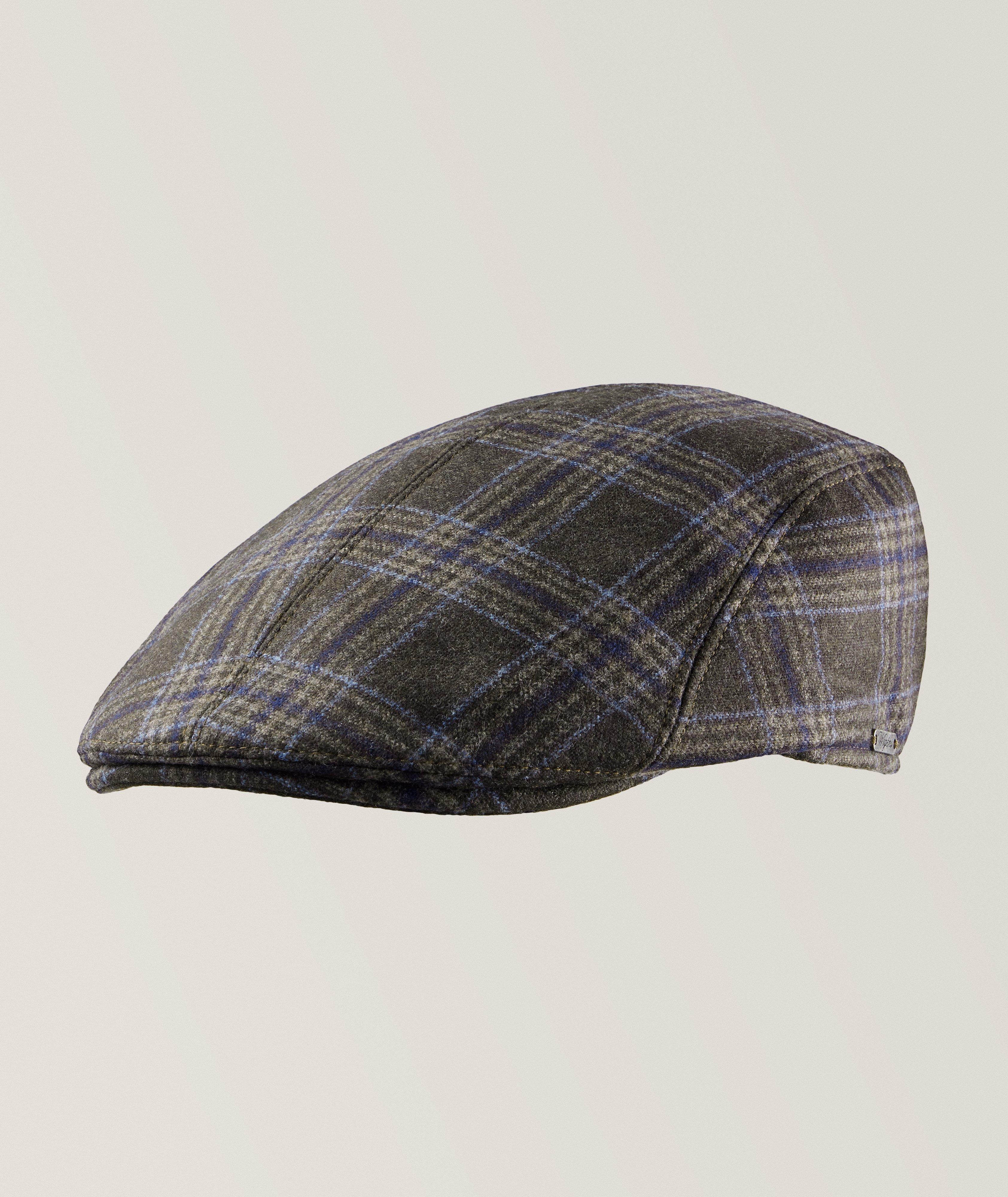 Casquette camelot en flanelle à carreaux image 0