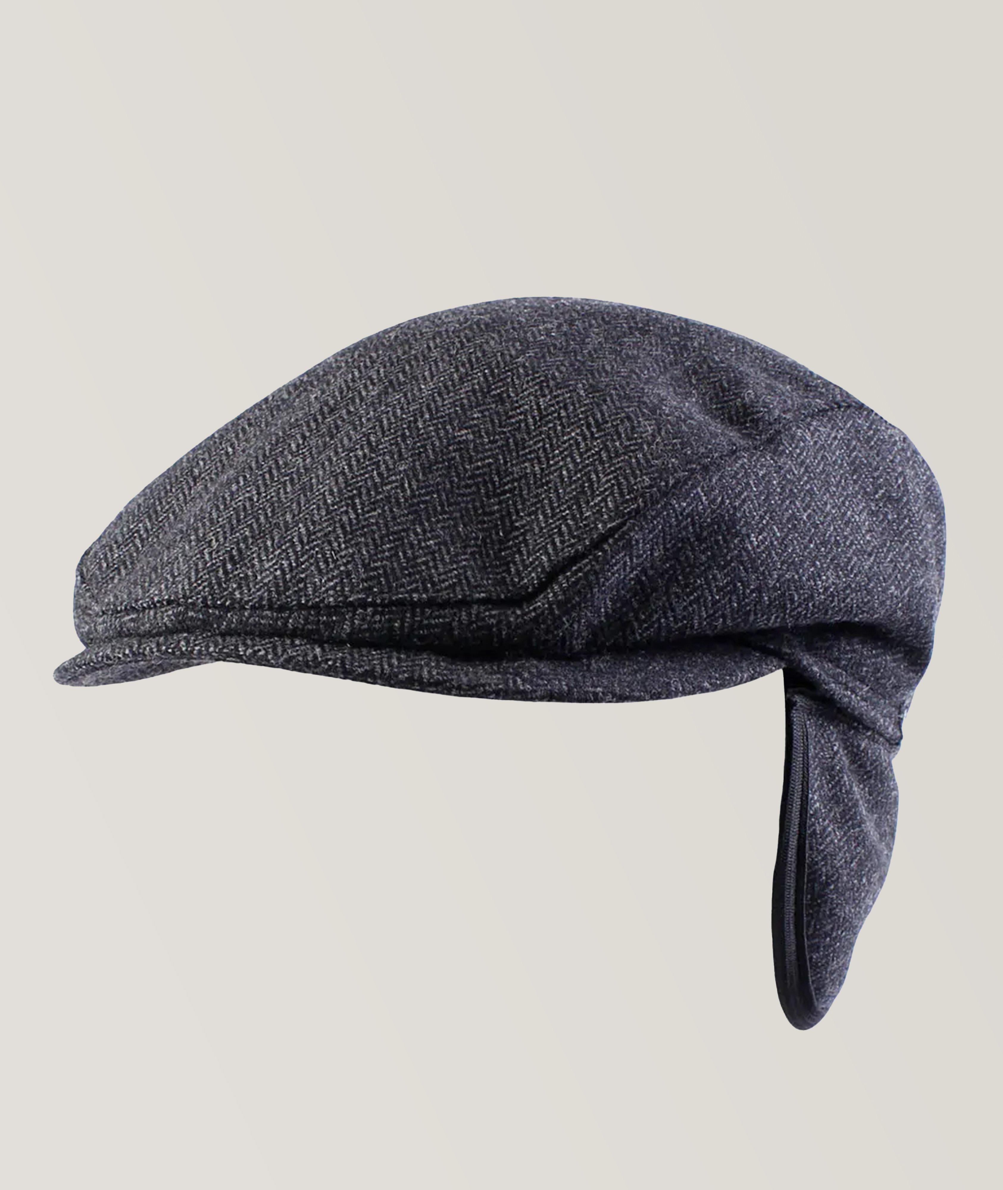 Herringbone Tweed Ivy Modern Cap