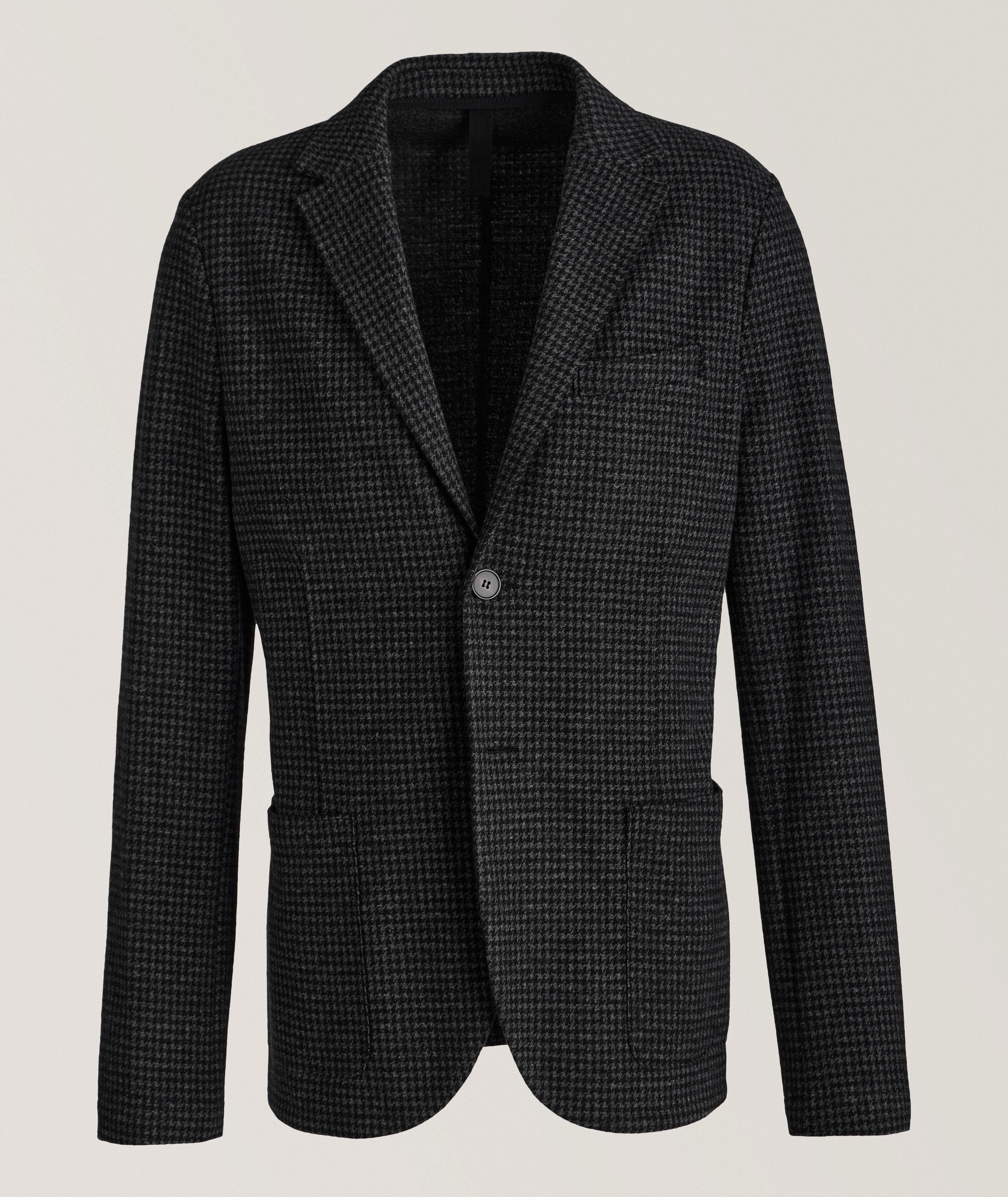 Houndstooth Virgin Wool-Blend Sport Jacket  image 0