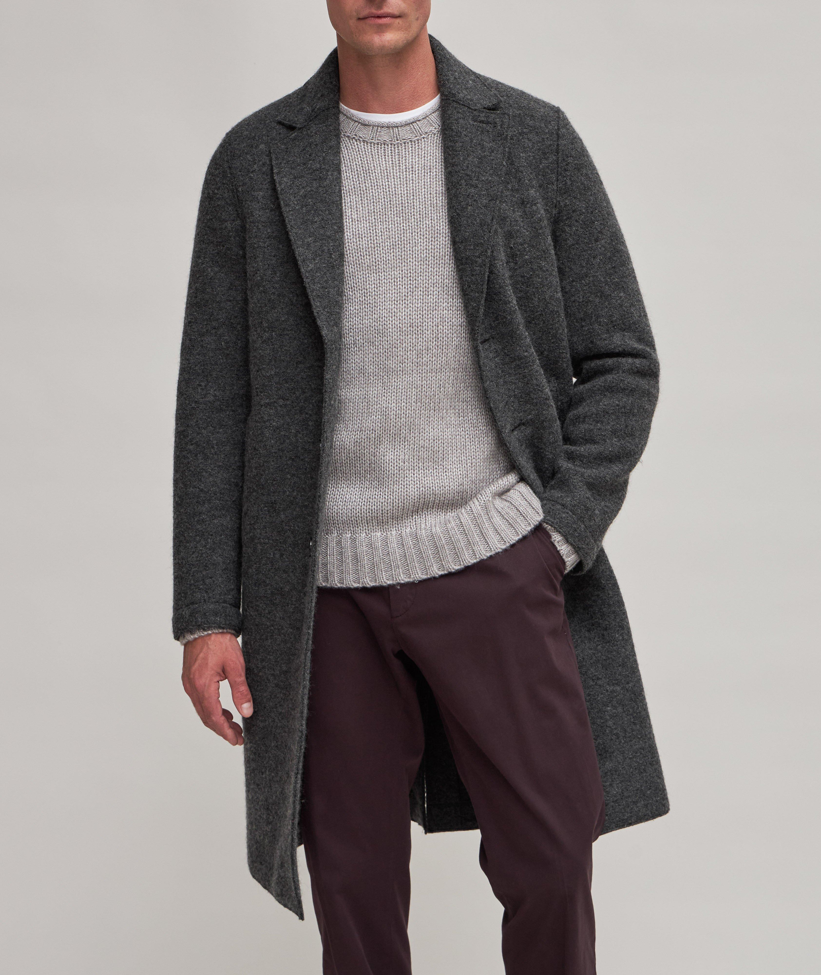 Boiled Wool Overcoat image 1