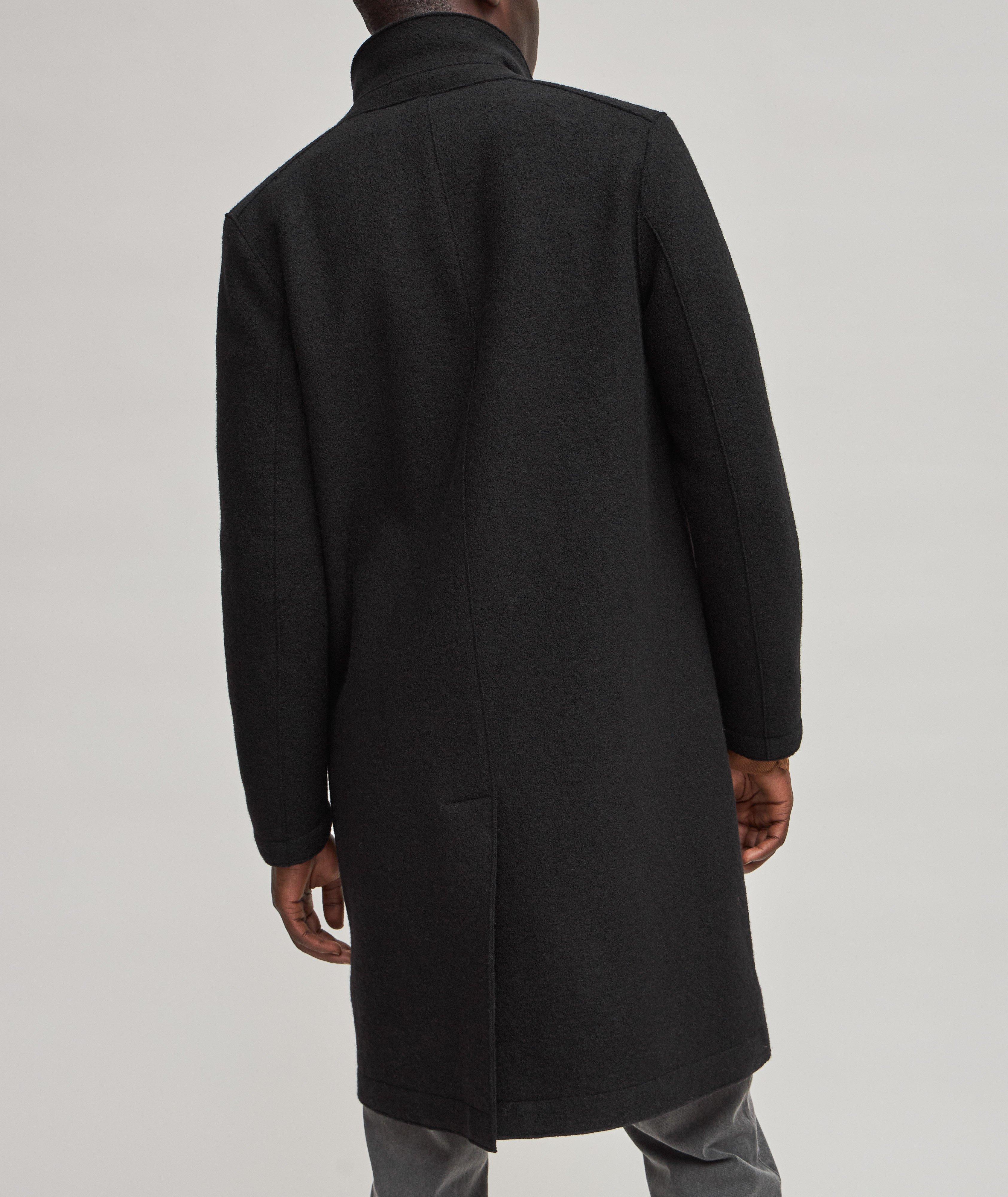 Boiled Wool Overcoat image 2