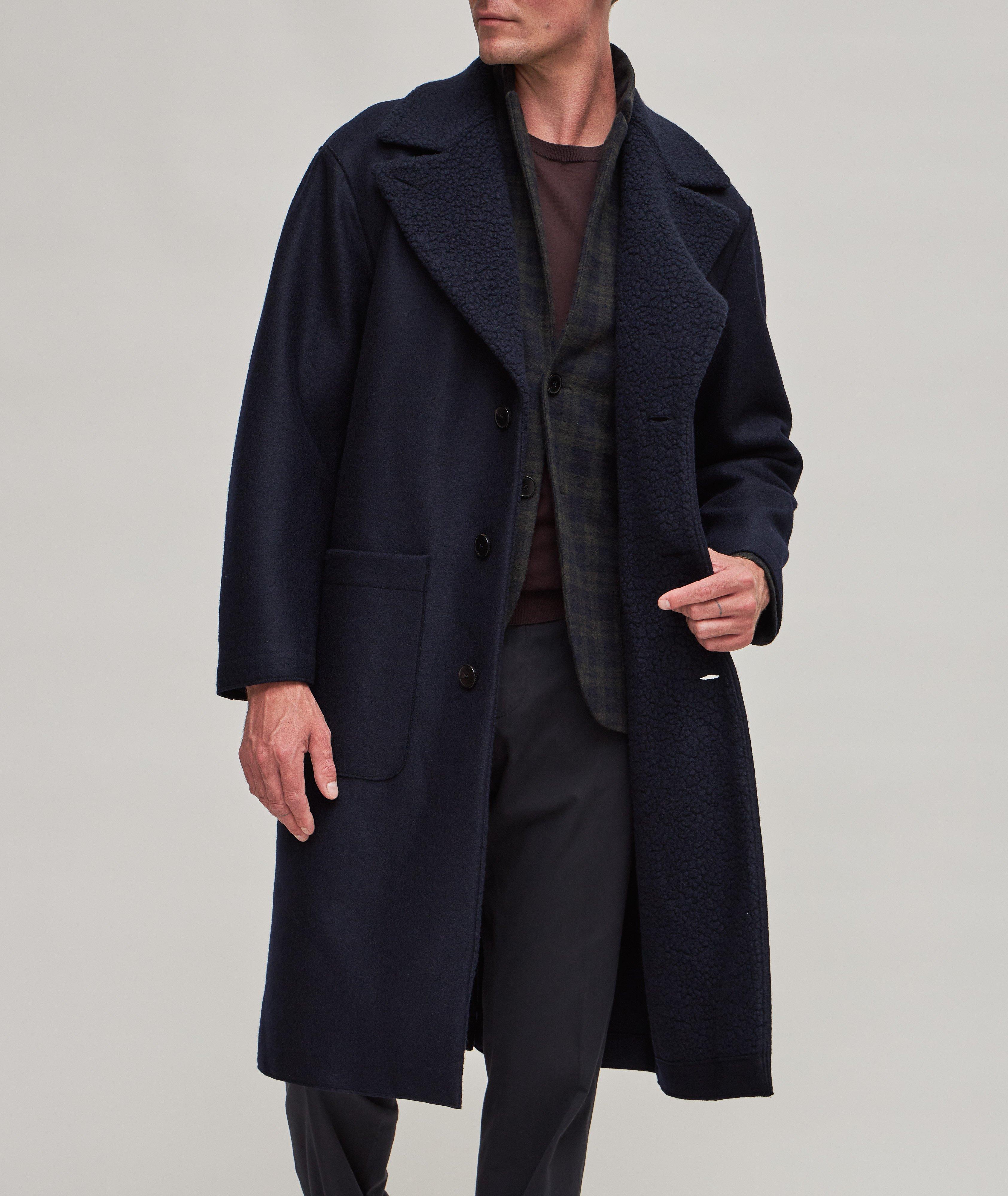 Harris wharf london wool overcoat outlet
