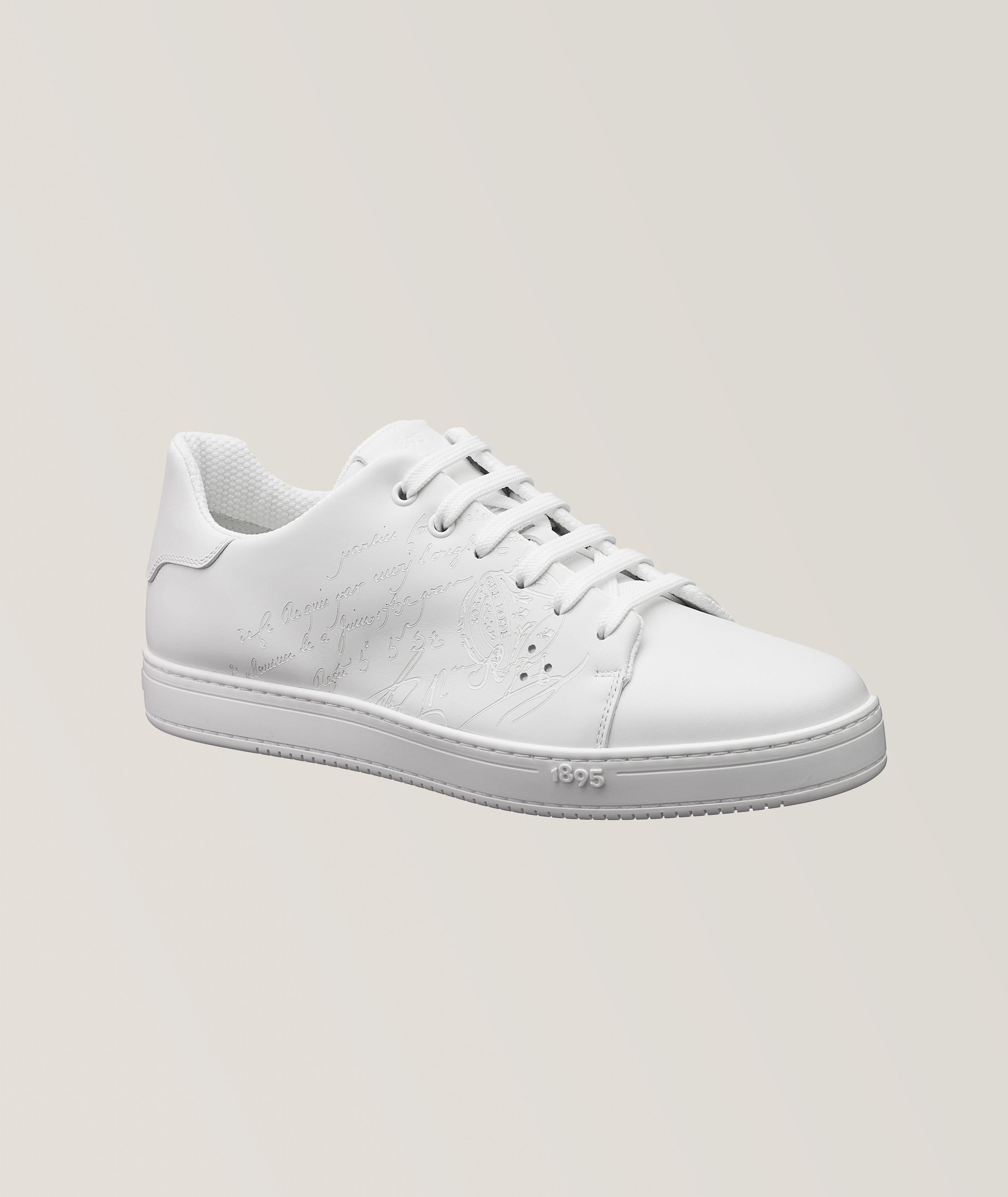 Playtime Scritto Leather Sneakers
