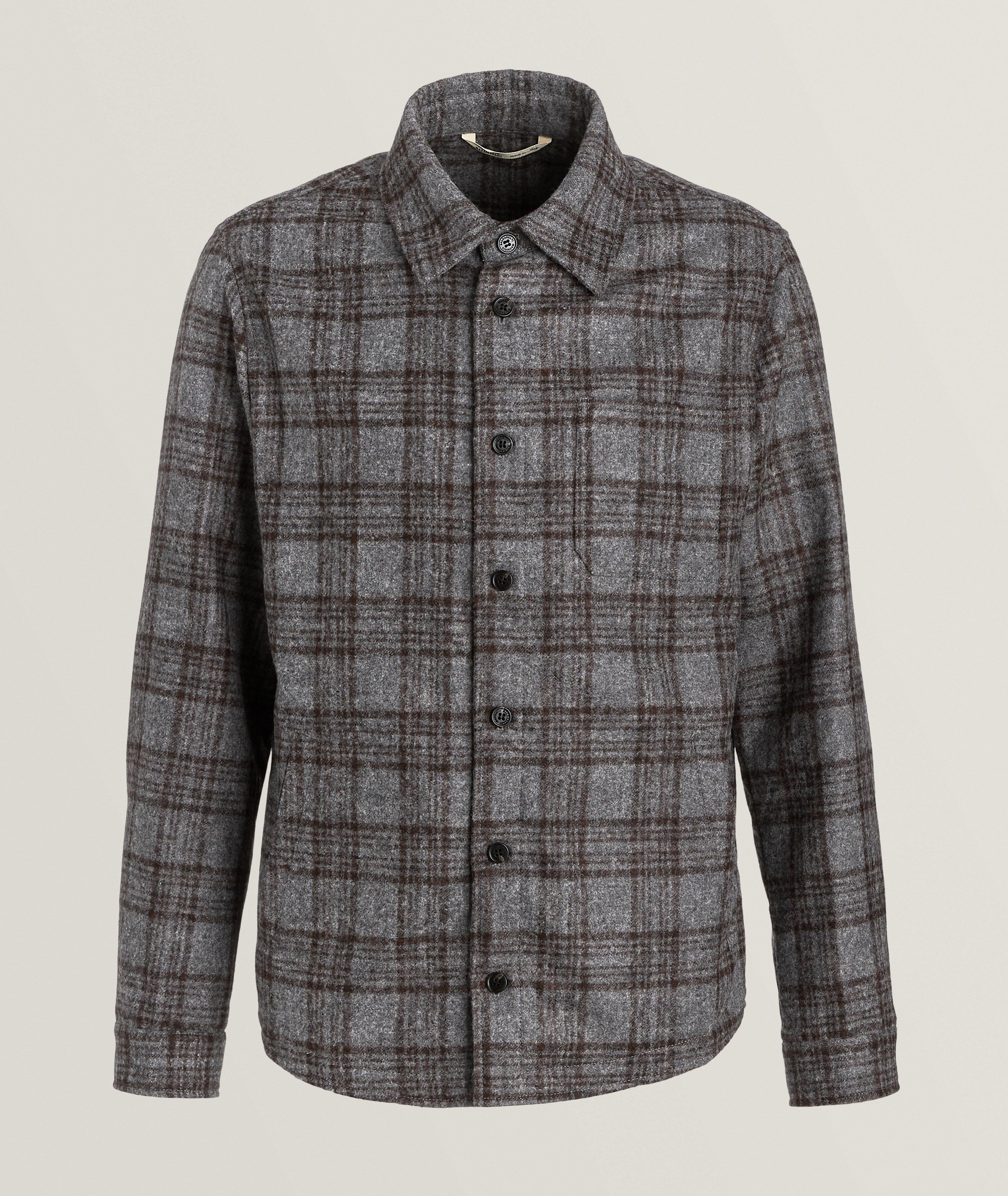 Brera Classic Baby Alpaca Wool-Cashmere Blend Swacket image 0